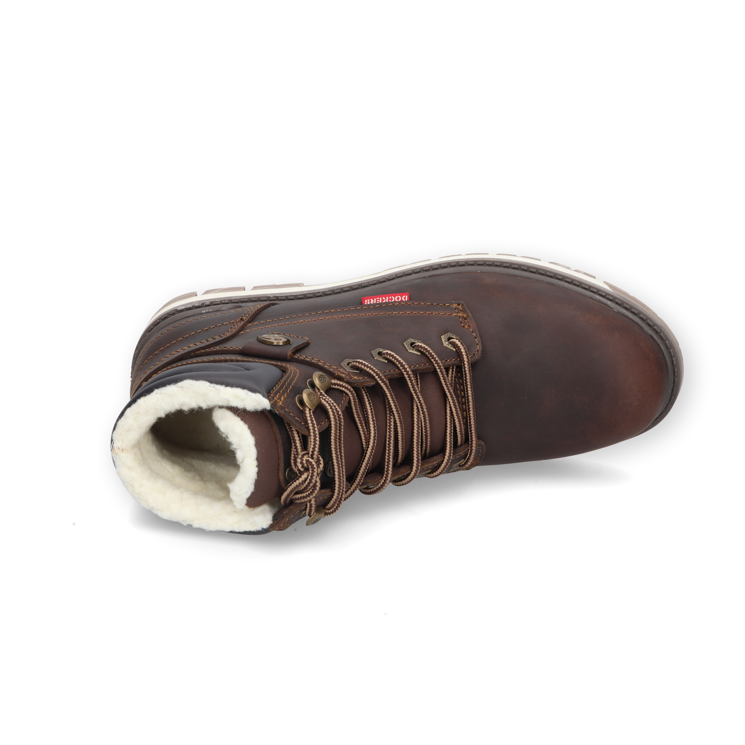 Dockers by Gerli Winterboots, Schnürboots mit Warmfutter
