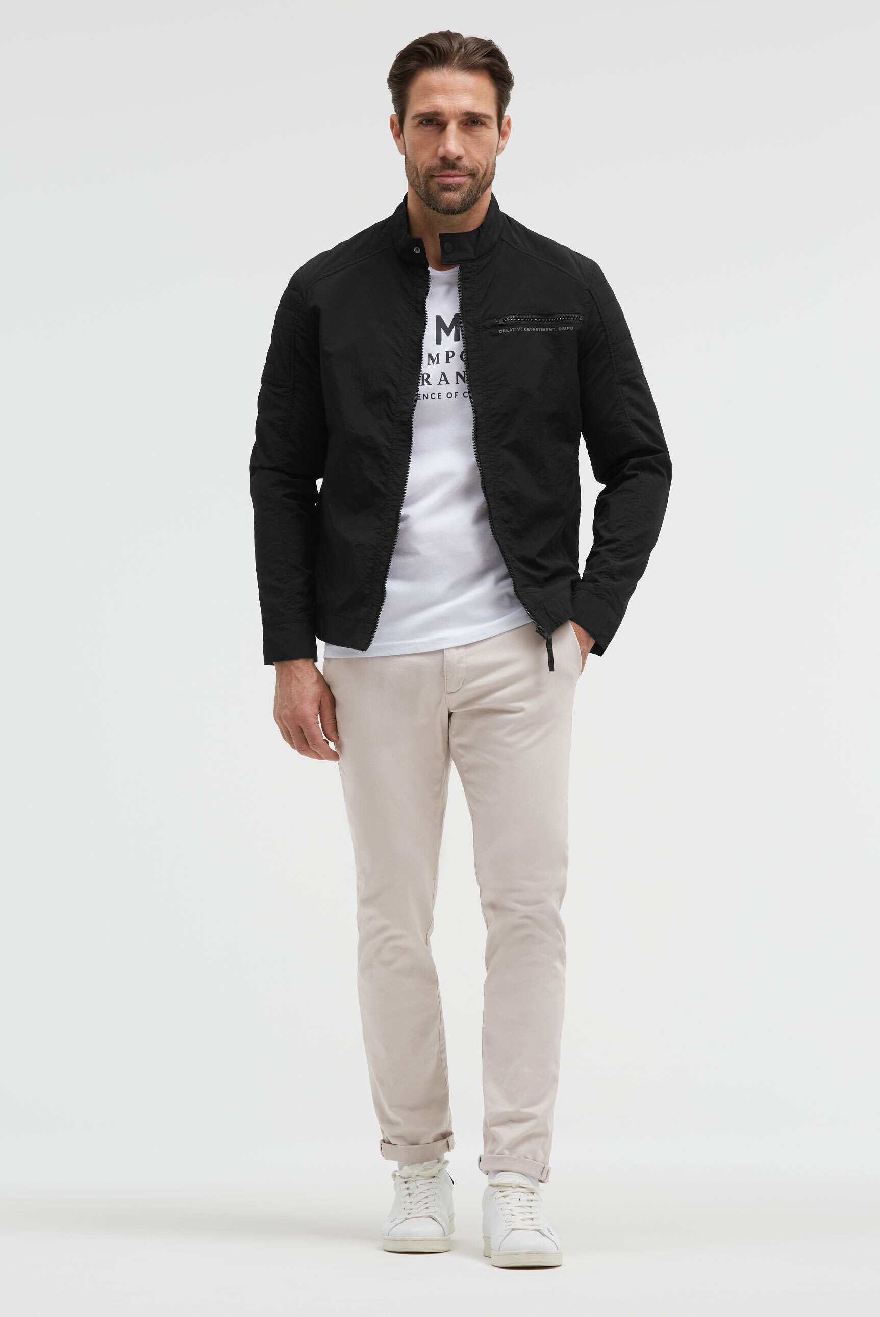 CMPD Outdoorjacke ohne Kapuze mit Brusttasche