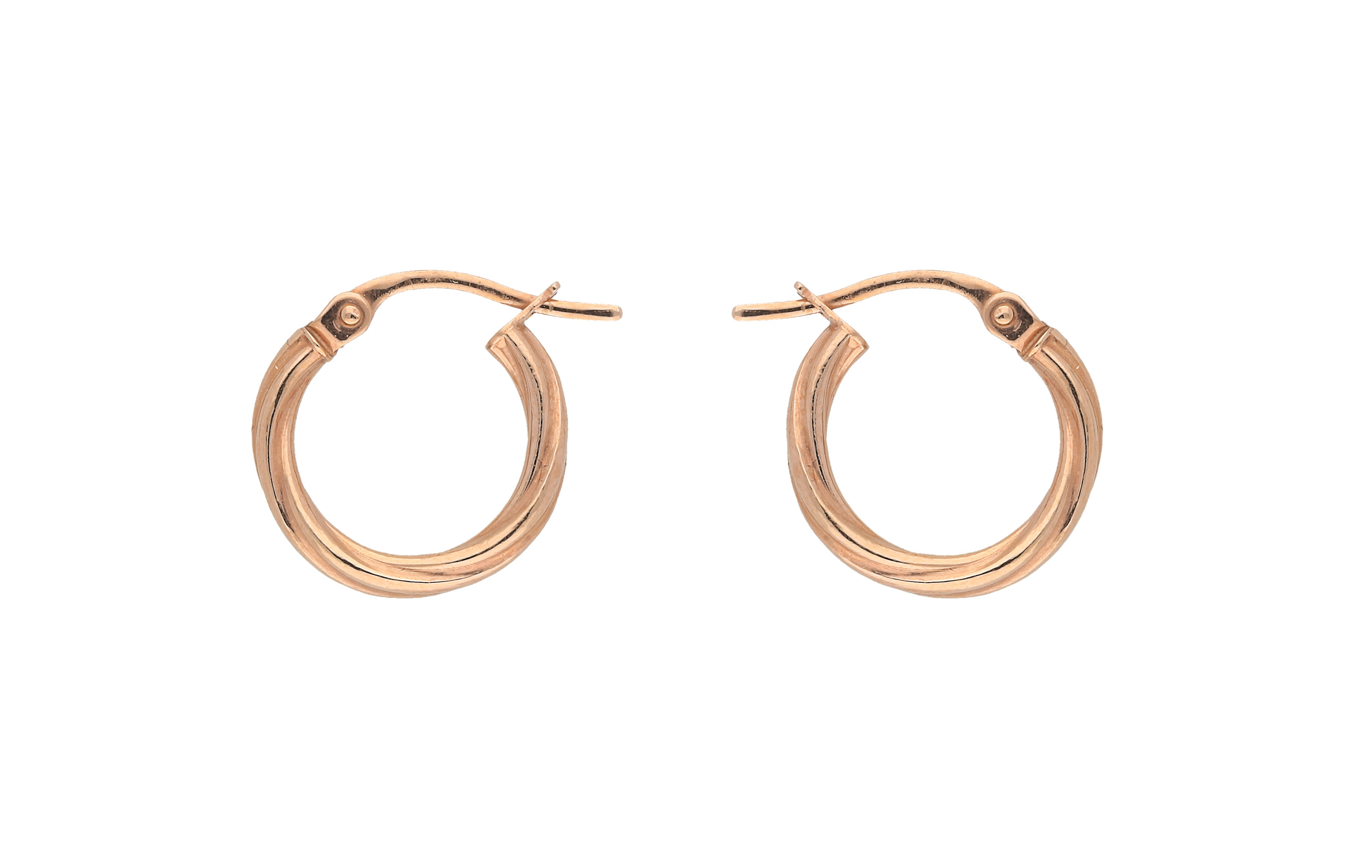 Vivance Hoop Earrings Yellow Gold 375