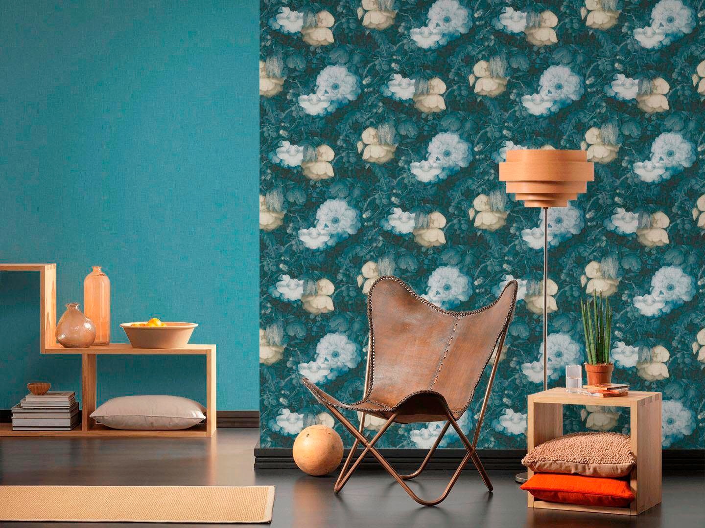 living walls Vliestapete »Metropolitan Stories« einfarbig | uni | unifarben leicht strukturiert Uni Tapete einfarbig Tapeten Wohnzimmer Schlafzimmer Küche modern Büro