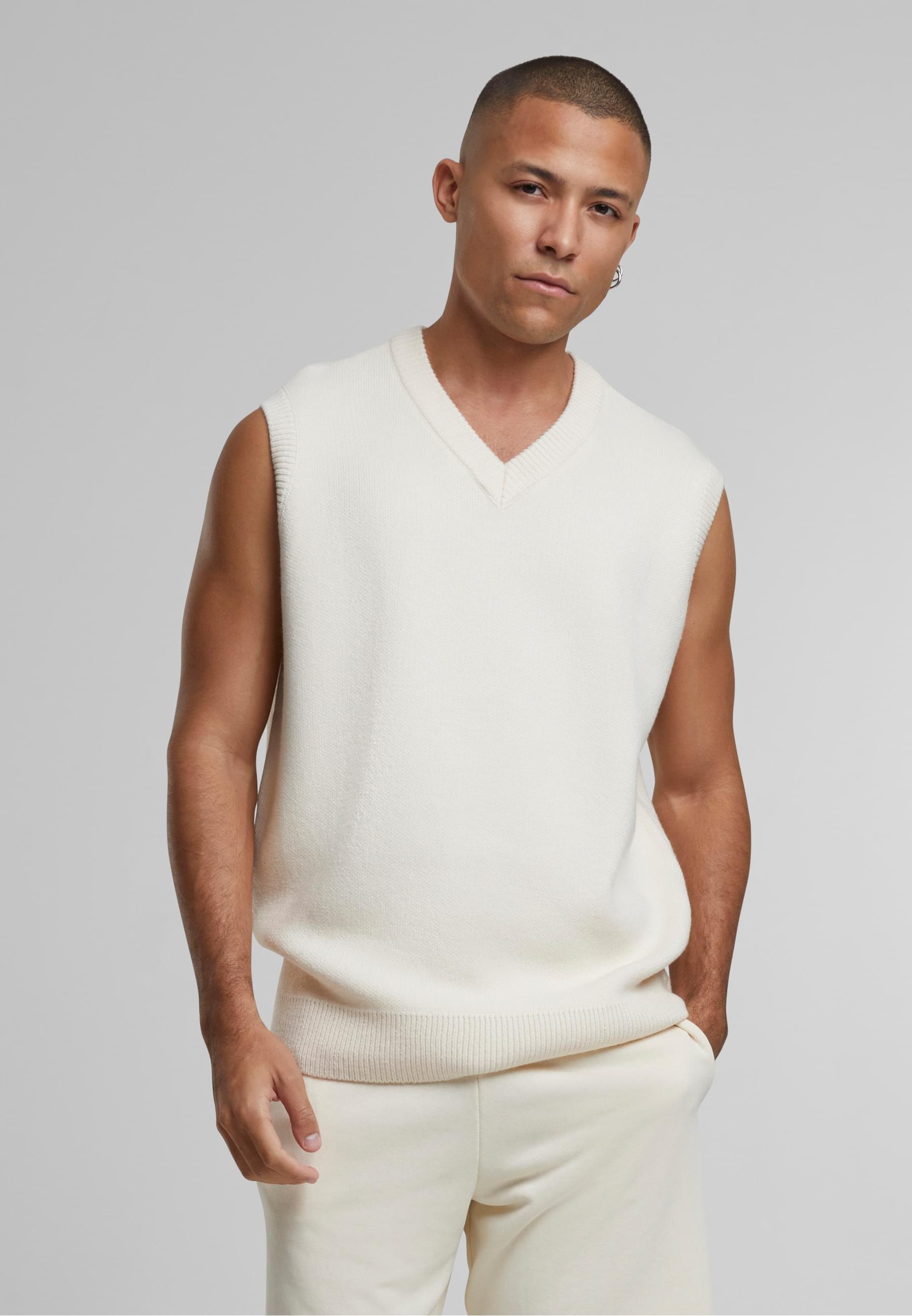 URBAN CLASSICS Steppweste »Urban Classics Knitted Vest«, (1 tlg.)