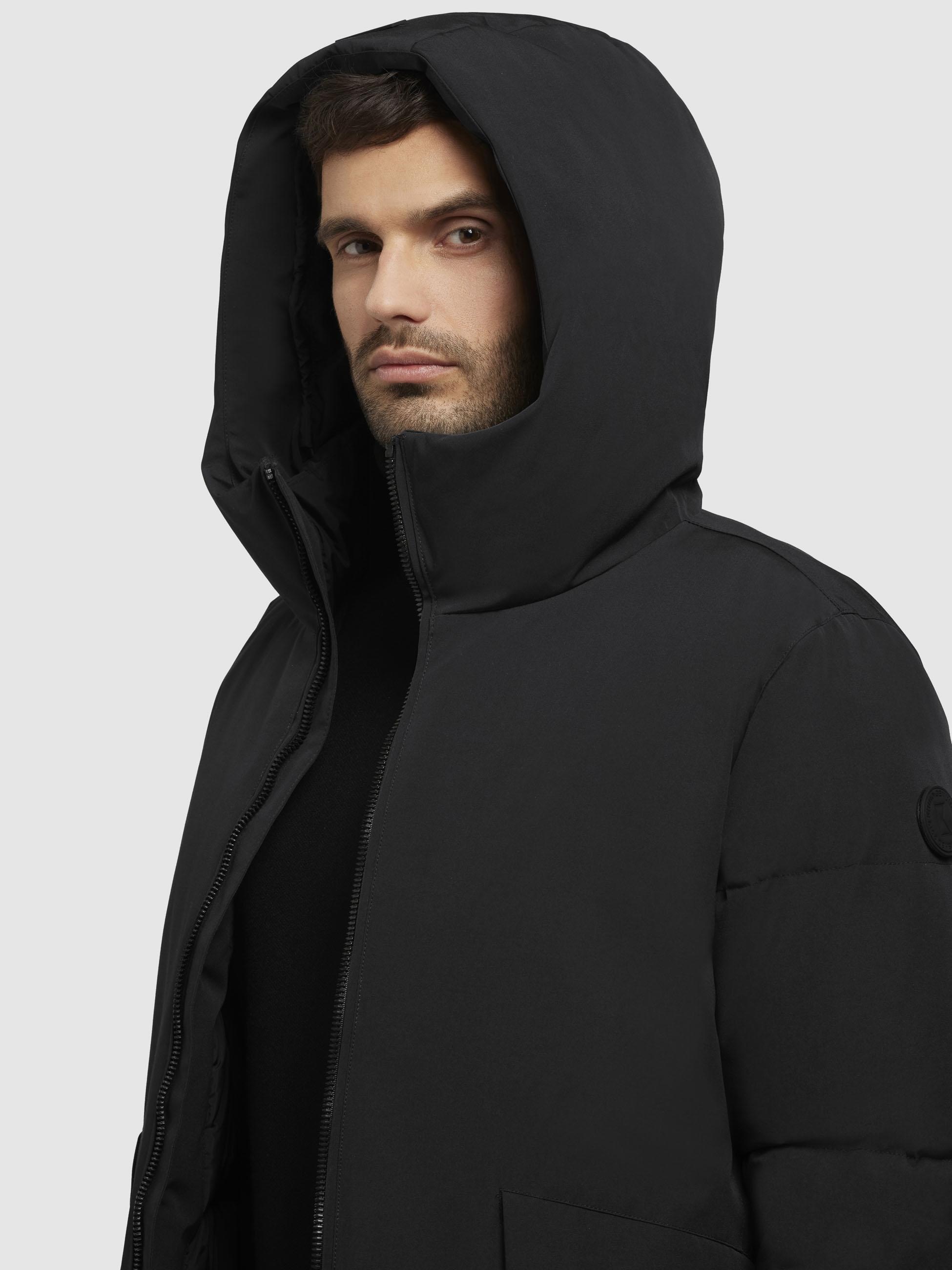 khujo Winterjacke »Gero-YM«, mit Kapuze, Warme Herren Outdoorjacke mit Kapuze