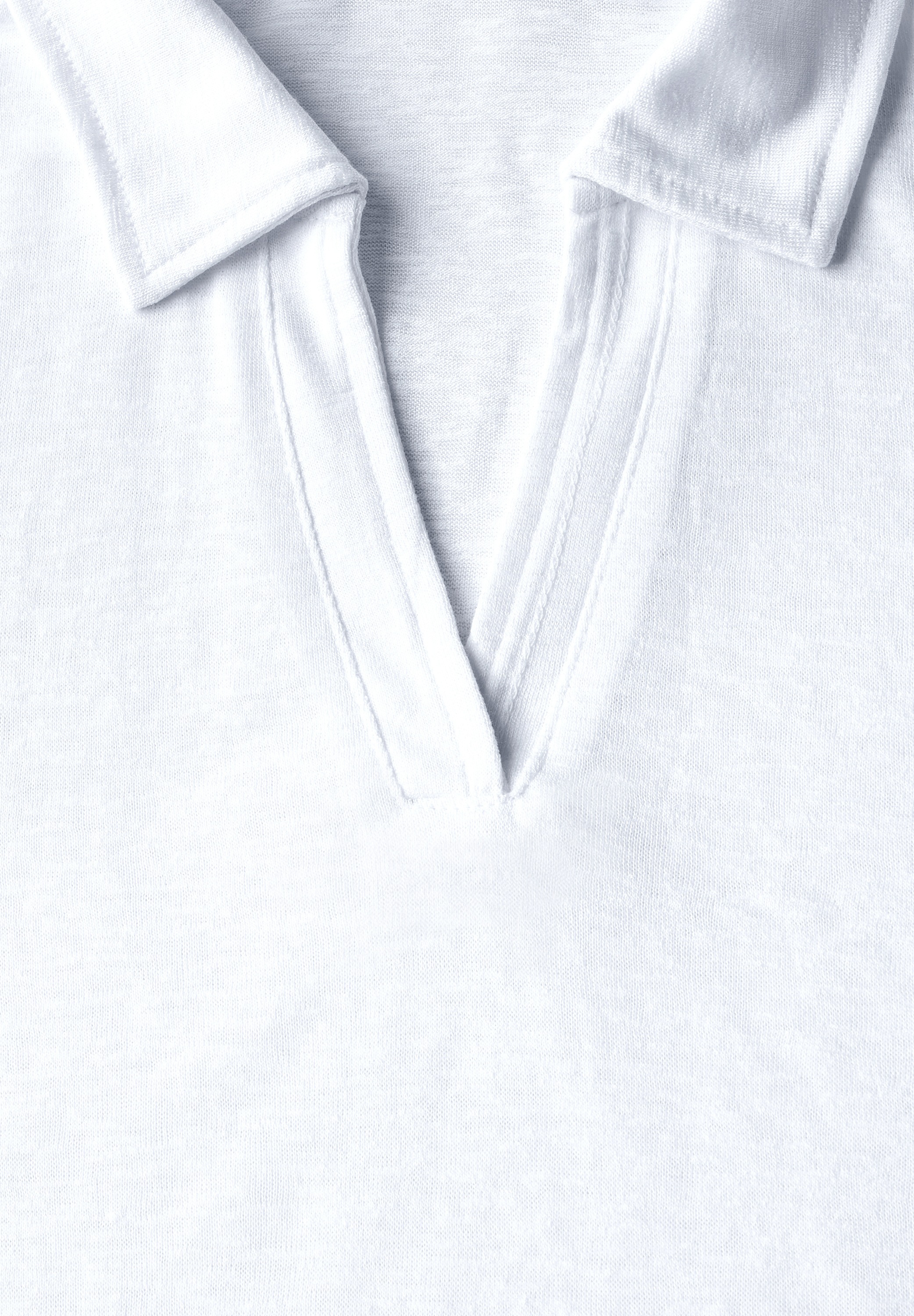 Cecil Poloshirt, aus softem Materialmix