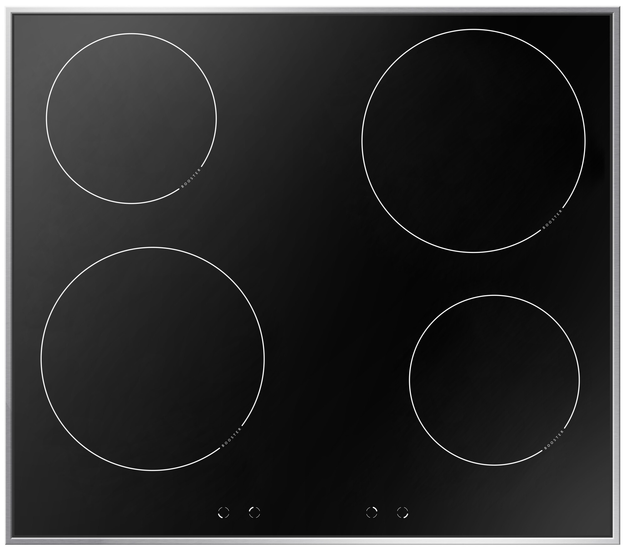 Amica Induktions Herd-Set »EHI 935 611 E« mit Teleskopauszug nachrüstbar Simple Steam Reinigungsfunktion Komfortables Kochen und Backen mit übersichtlicher Handhabung