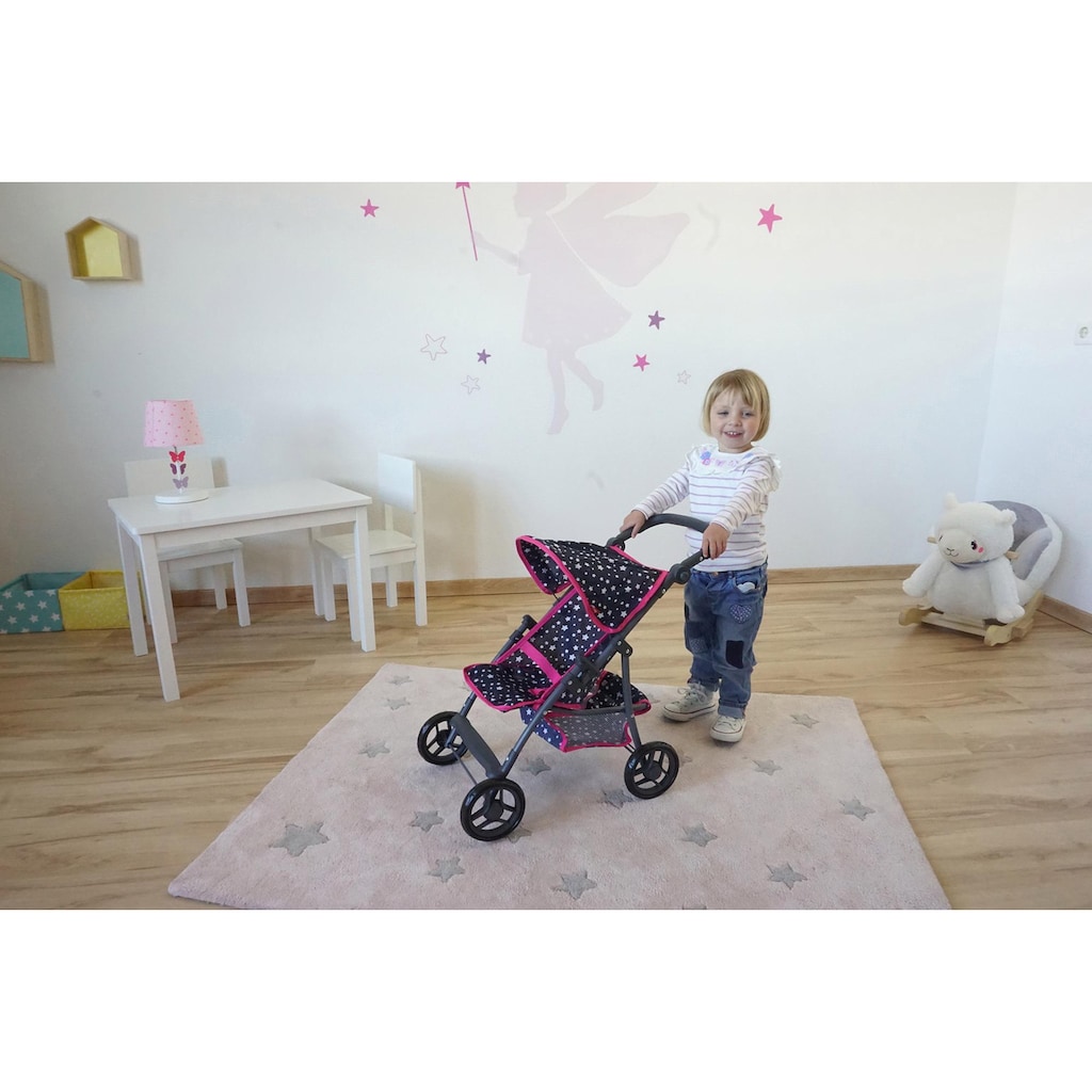 Knorrtoys® Puppenbuggy »Liba - Star Blue«