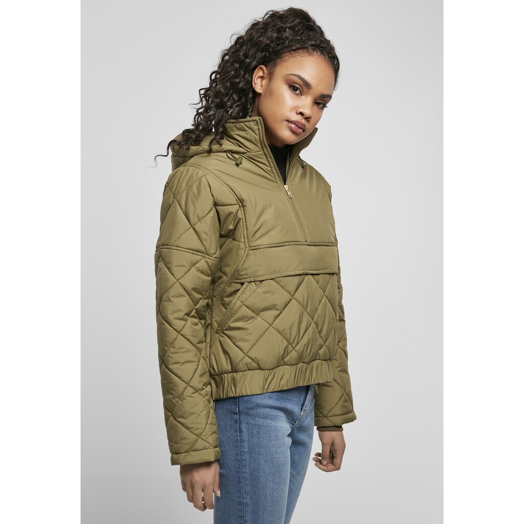 URBAN CLASSICS Winterjacke »Urban Classics Damen«, (1 St.), mit Kapuze