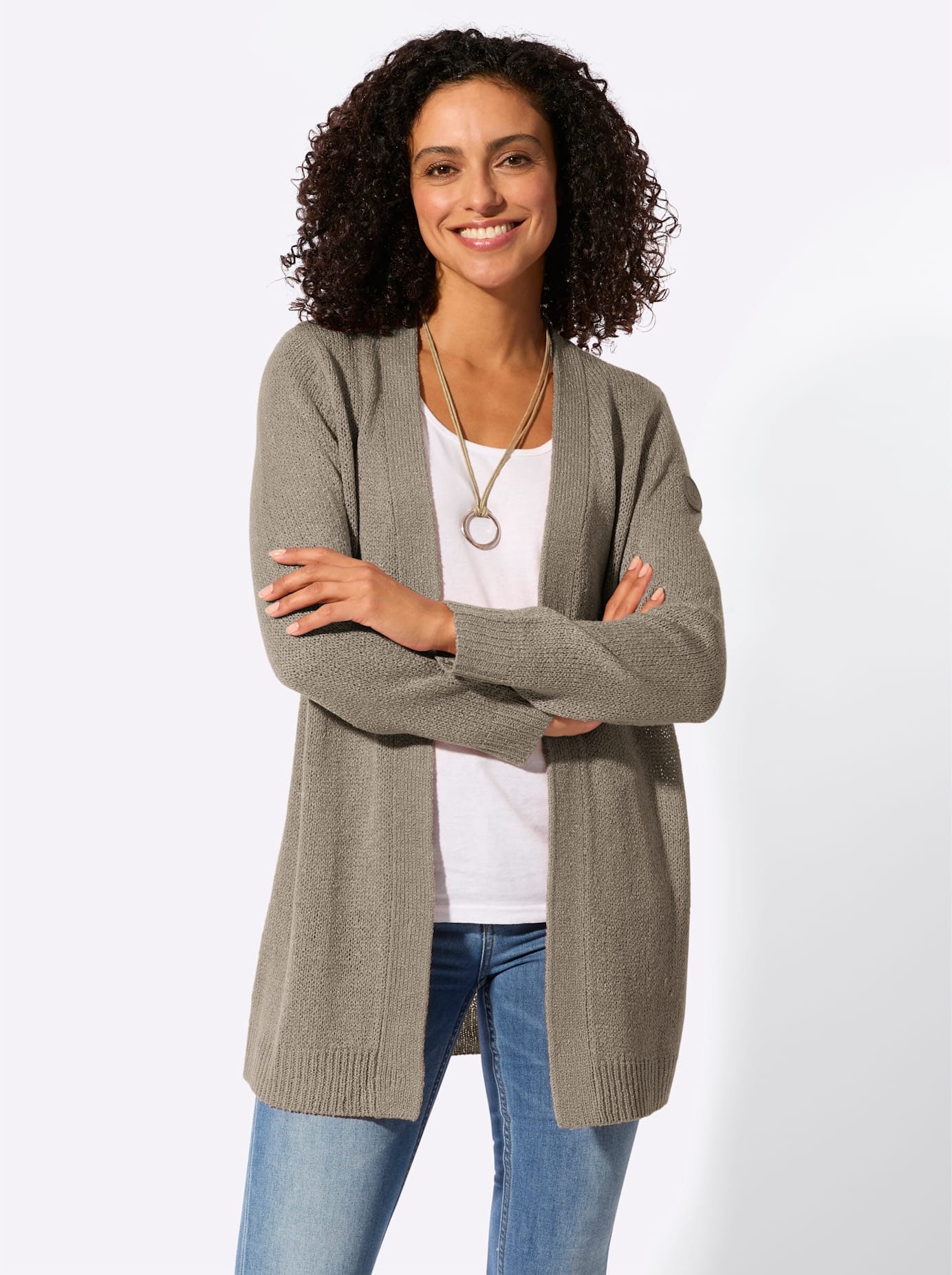Casual Looks Longstrickjacke günstig online kaufen