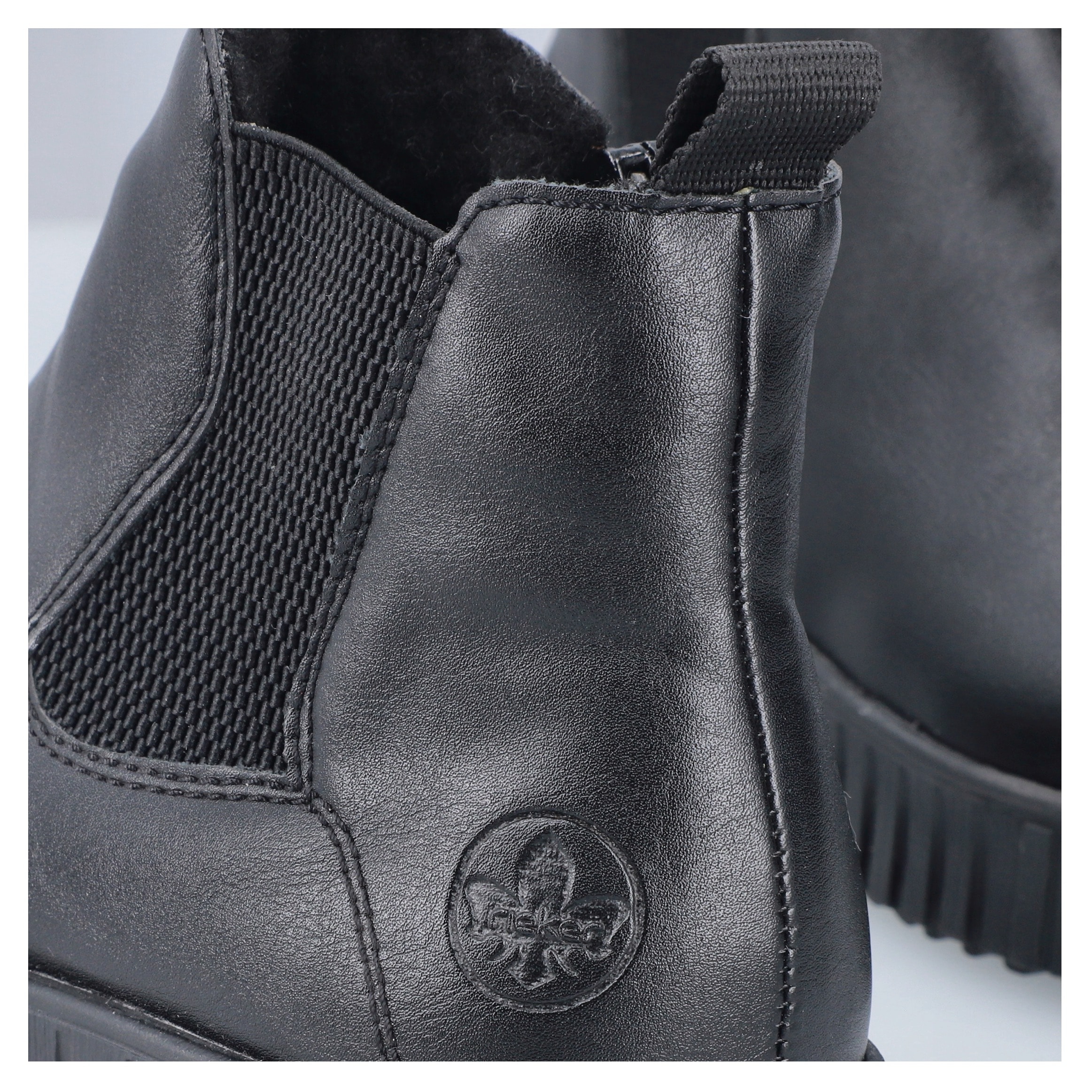 Rieker Winterboots  Chelseaboots, Plateausneaker, Stiefelette, Reißverschluss und Stretch