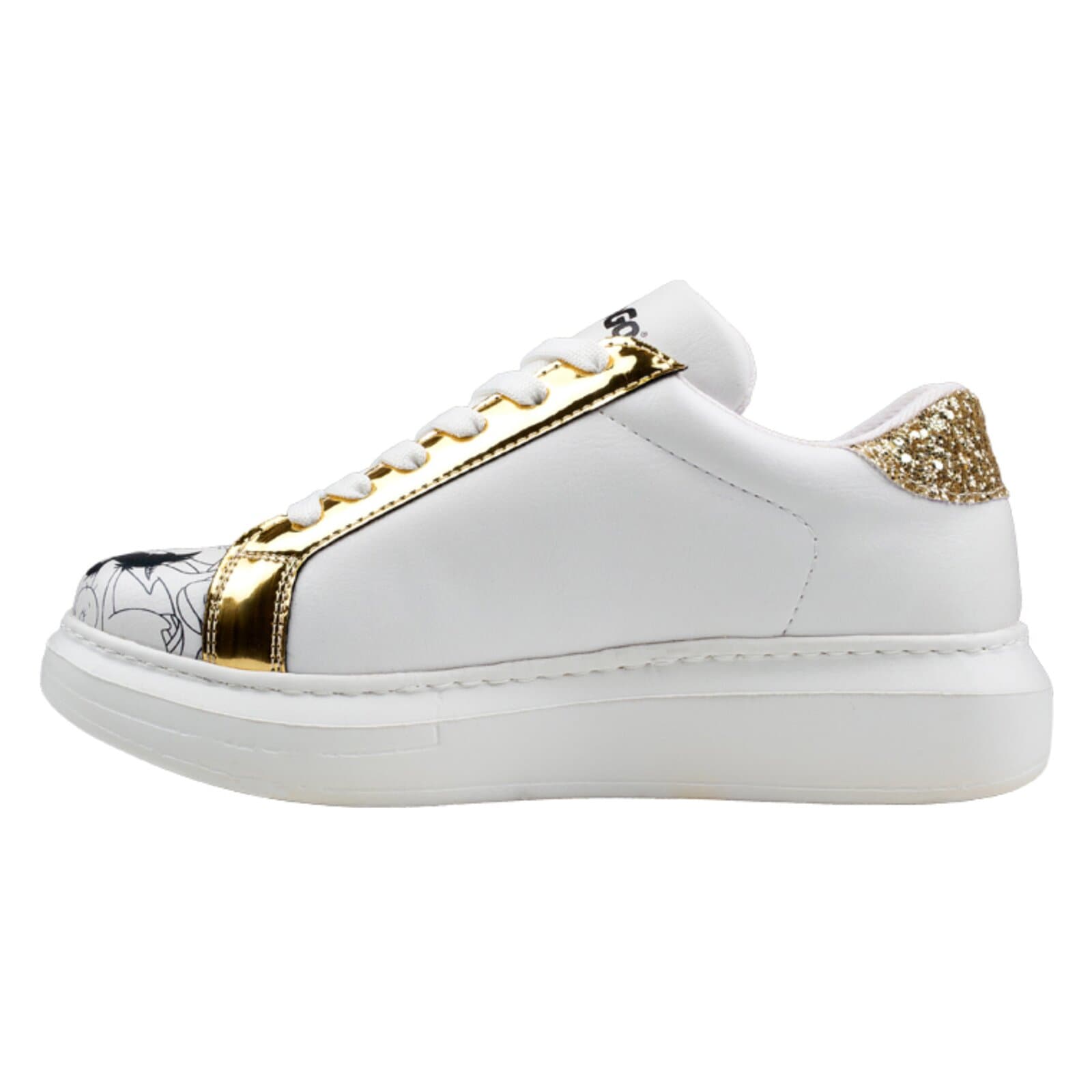 DOGO Sneaker »Verona Low-Top Sneaker Looney Tunes Chasing Tunes Damen Sneaker«  Handgefertigt