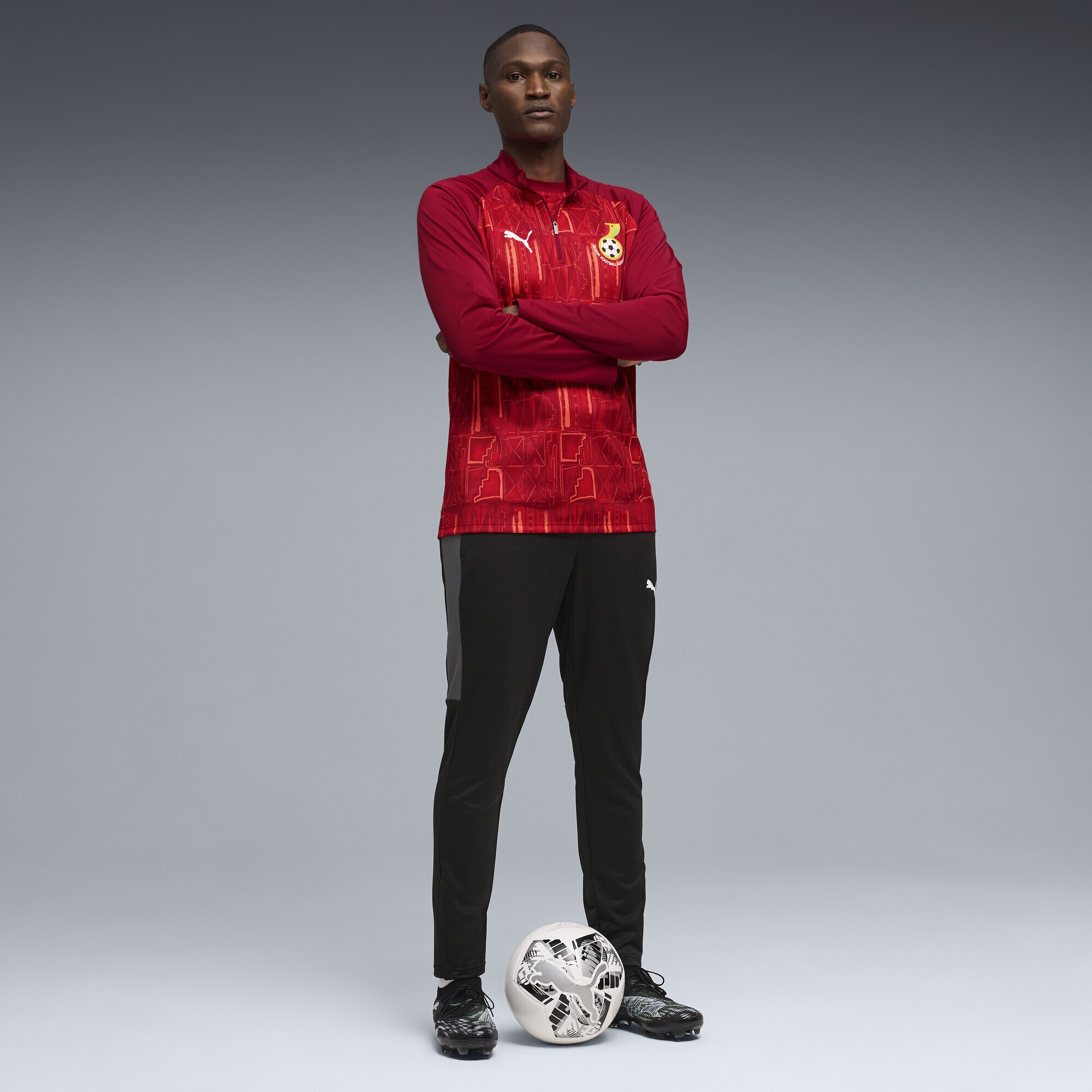 PUMA T-Shirt »Ghana Slim Fit Aufwärmoberteil Herren«