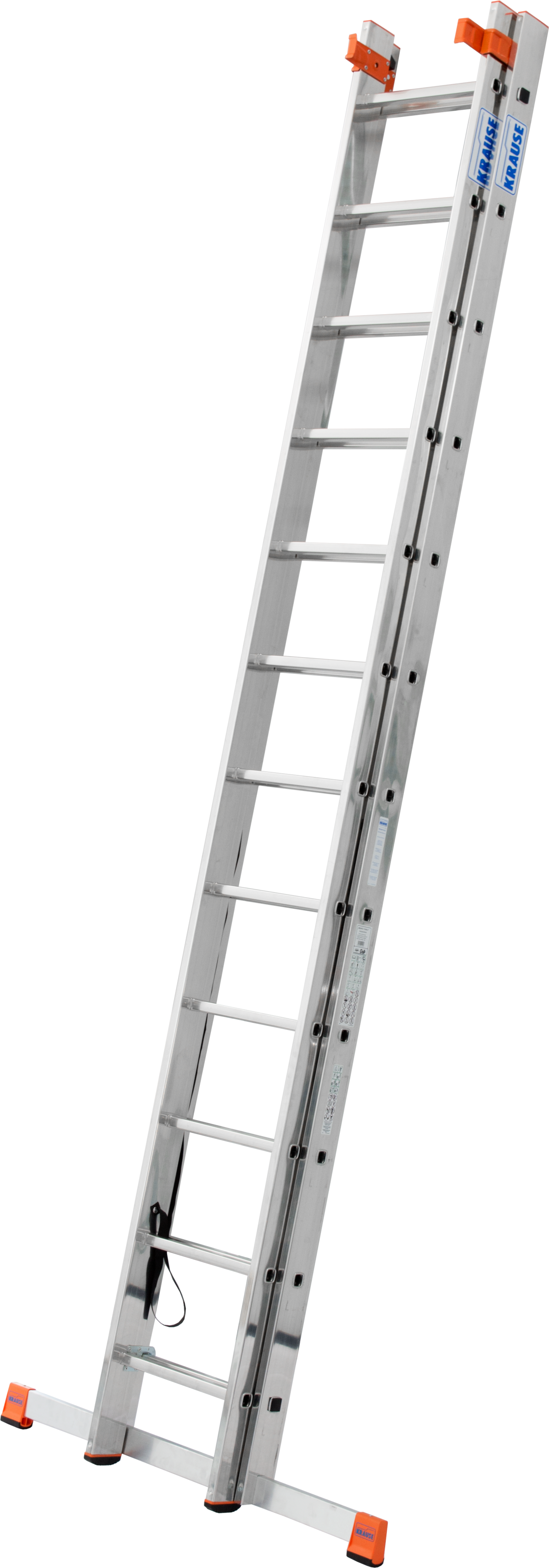 KRAUSE Vielzweckleiter »Tribilo«, Alu, 3x12 Sprossen, Arbeitshöhe ca. 930 cm