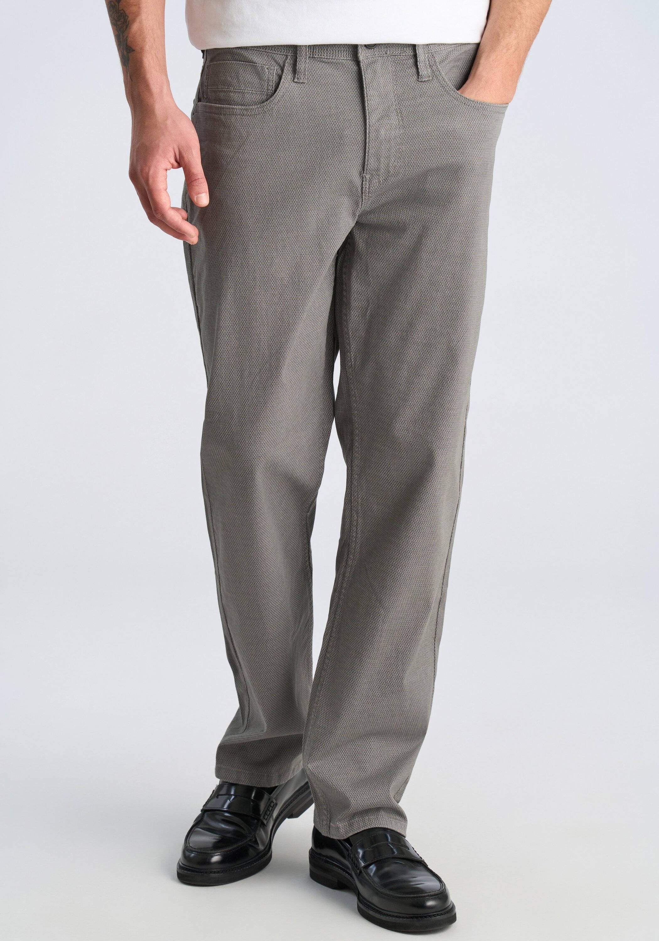 LINDBERGH 5-Pocket-Hose "5-Pocket Hosen Relaxed Loose Fit" günstig online kaufen