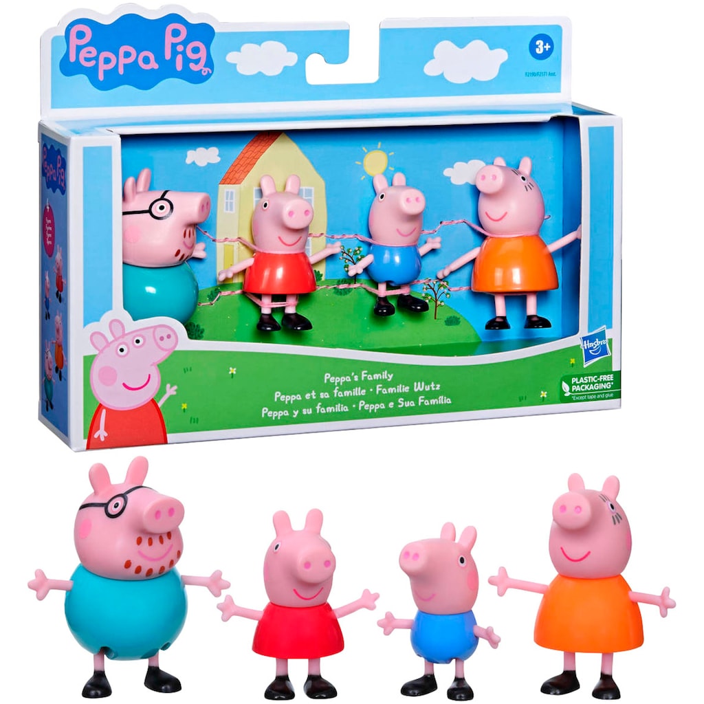 Hasbro Spielfigur »Peppa Pig, Familie Wutz«