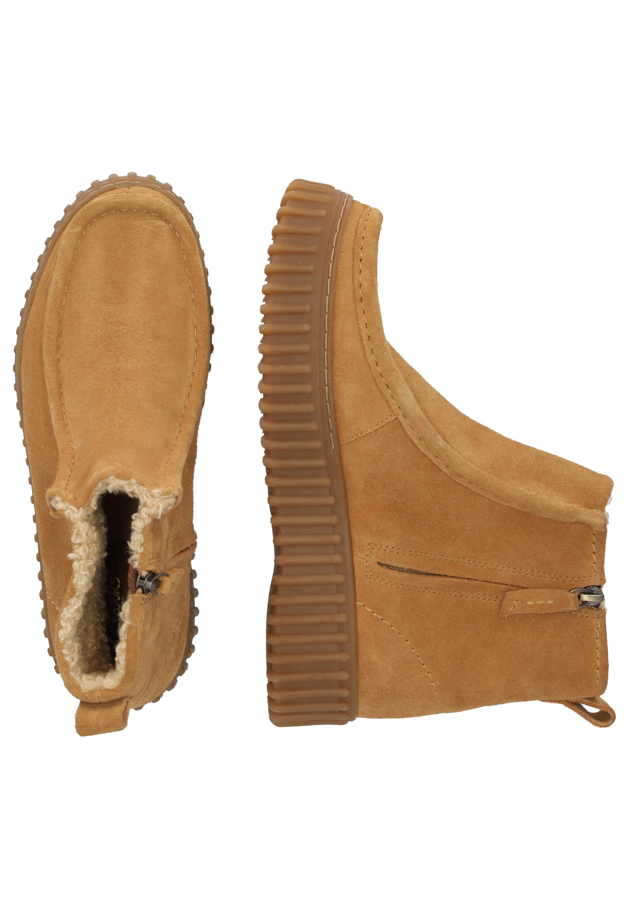 Clarks Stiefel »Torhill Cozy«  mit einem kuscheligen Futter