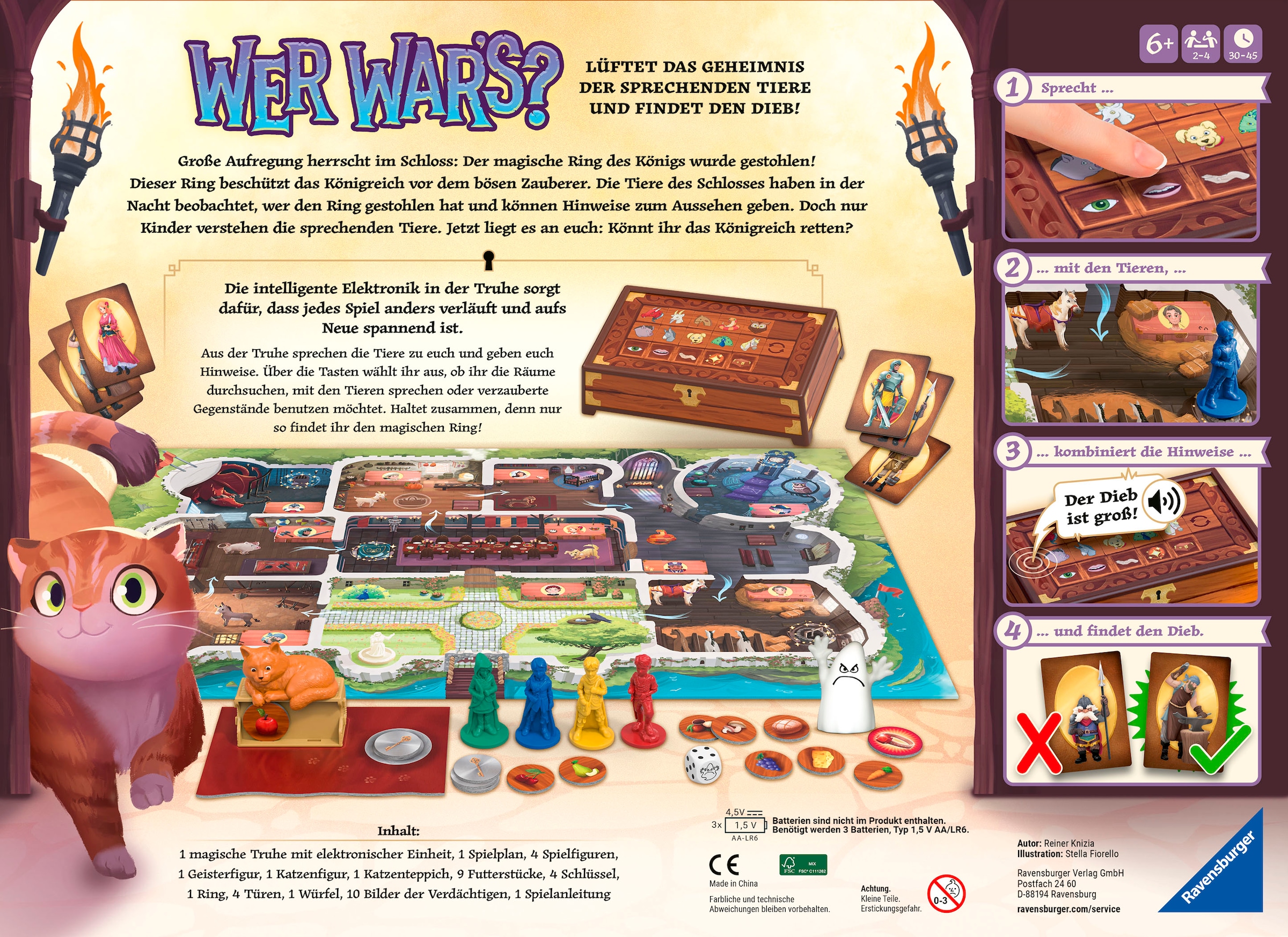 Ravensburger Spiel »Wer war's?«, mit Elektronik; Made in Europe
