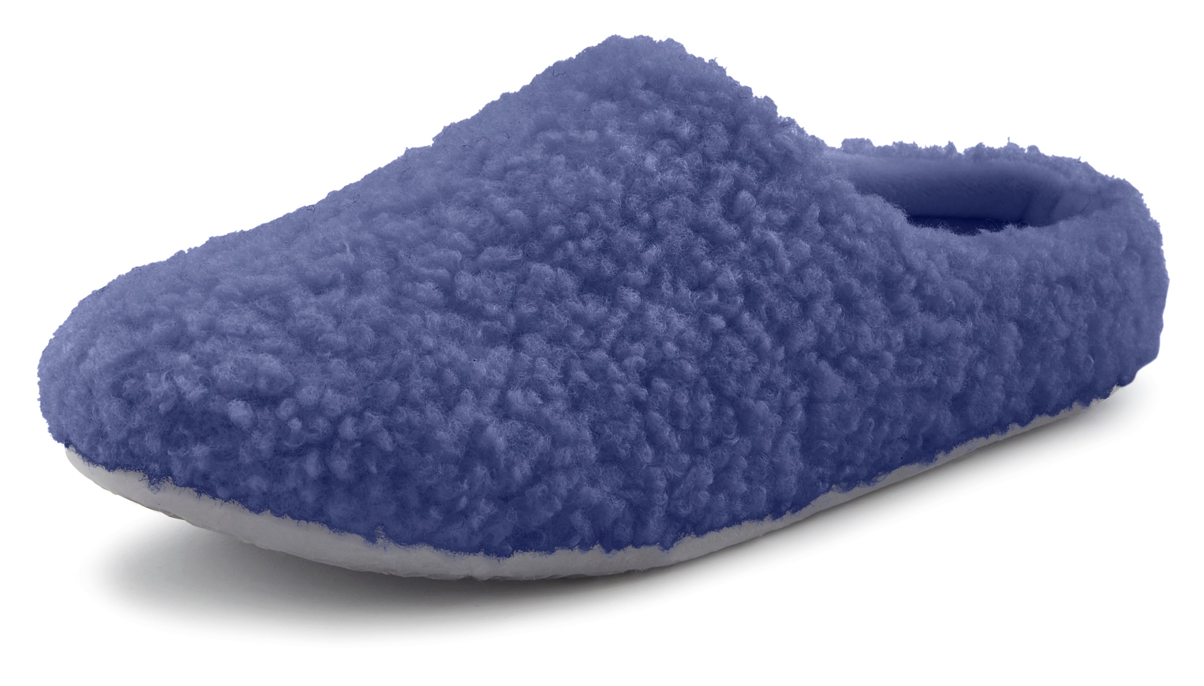 Vivance Hausschuh  Plüsch Hausschuhe, Mule, offener Schuh, Pantolette VEGAN