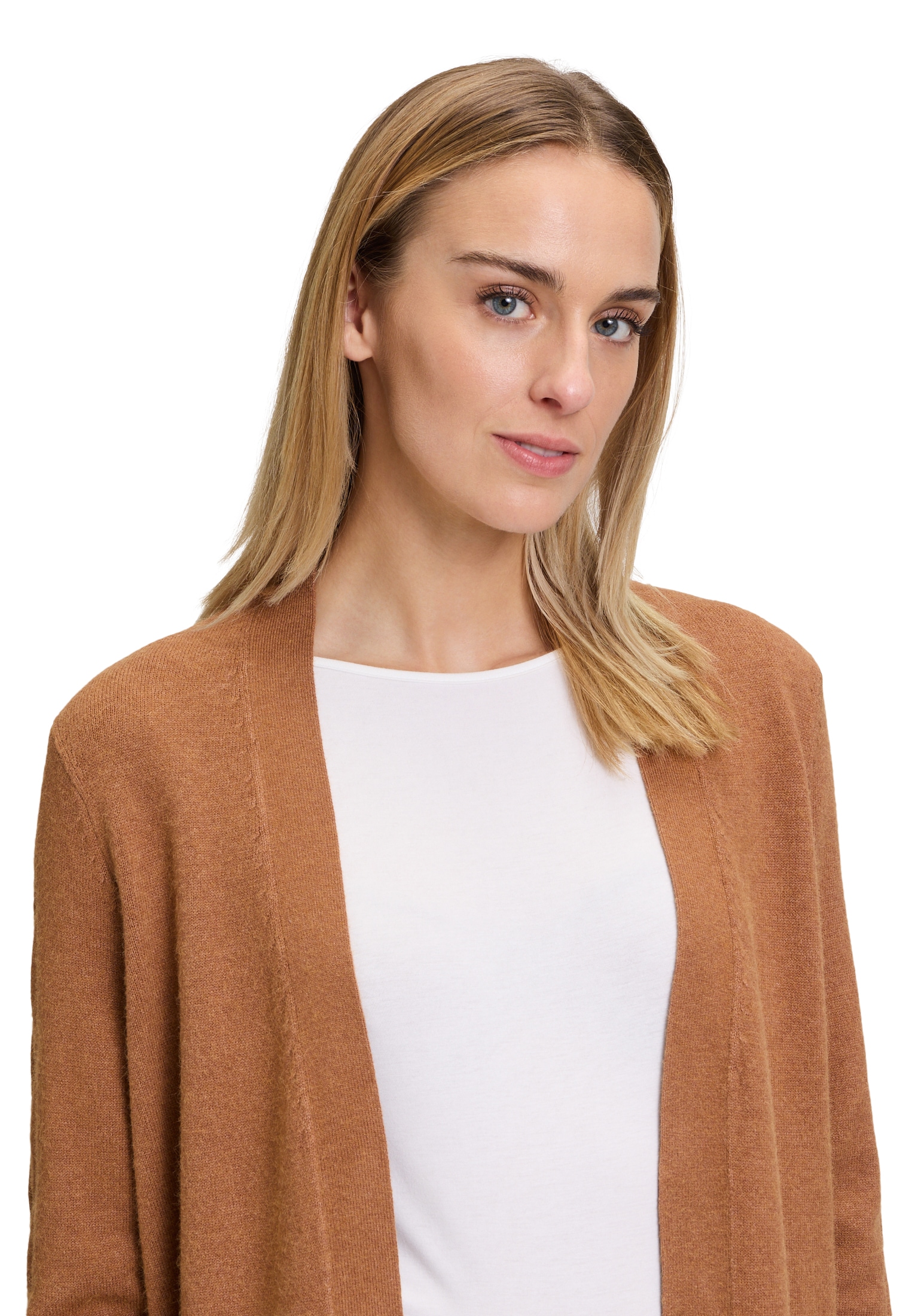 Betty Barclay Strickjacke »Betty Barclay Damen Longstrickjacke mit aufgesetzten Taschen«, Material
