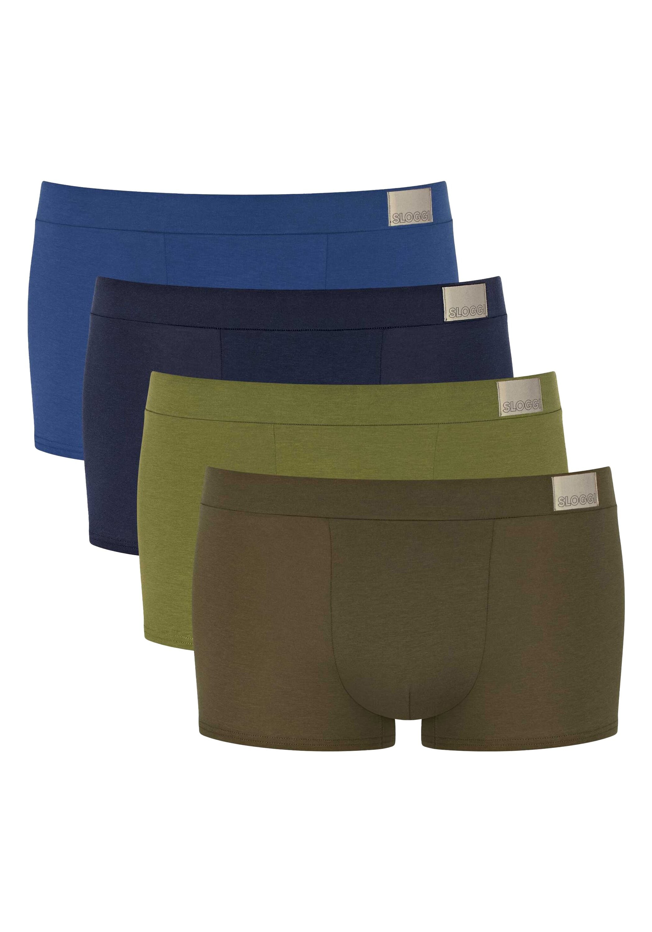 sloggi Boxershorts "Boxershort GO Natural Hipster C4P 4er Pack" günstig online kaufen