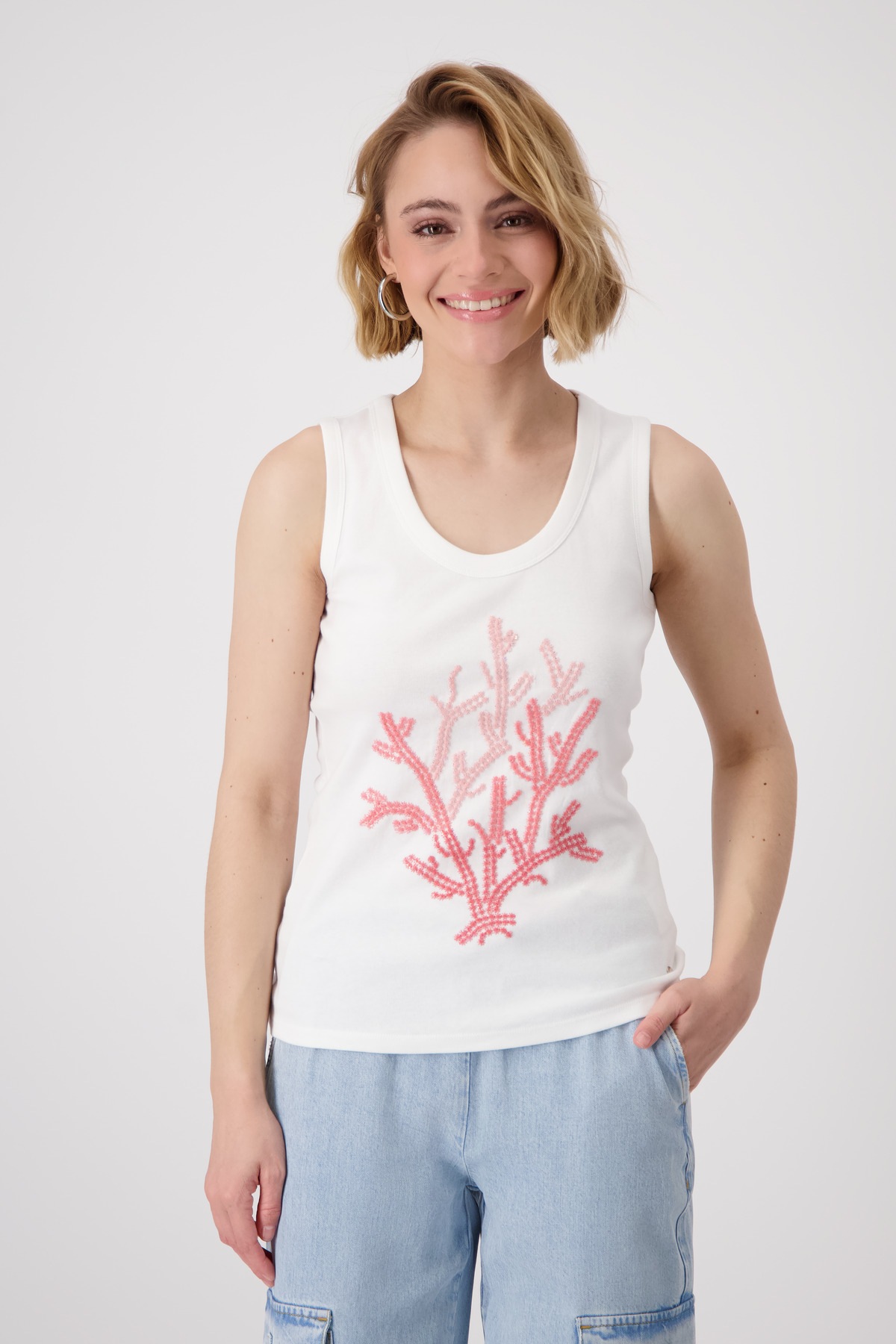 Monari Tanktop, mit Frontprint günstig online kaufen