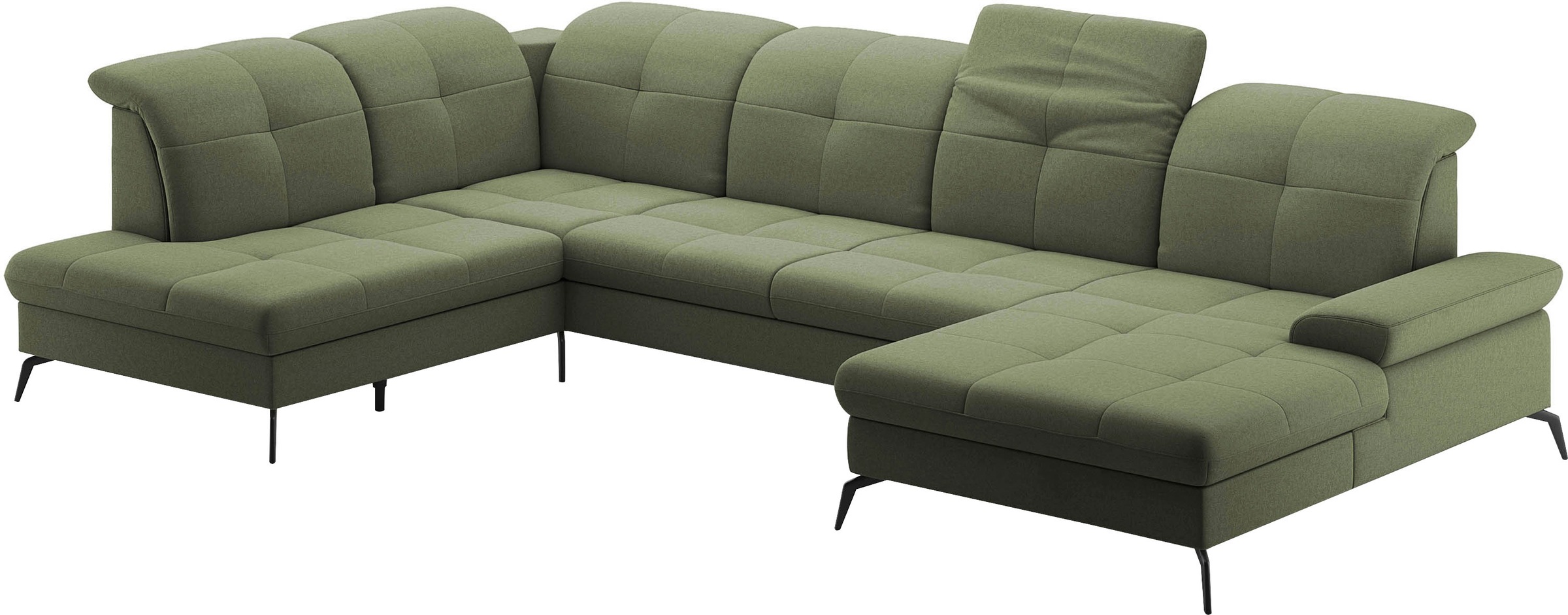 sit&more Wohnlandschaft »Amica«, inkl Sitztiefenverstellung und Armteilverstellung