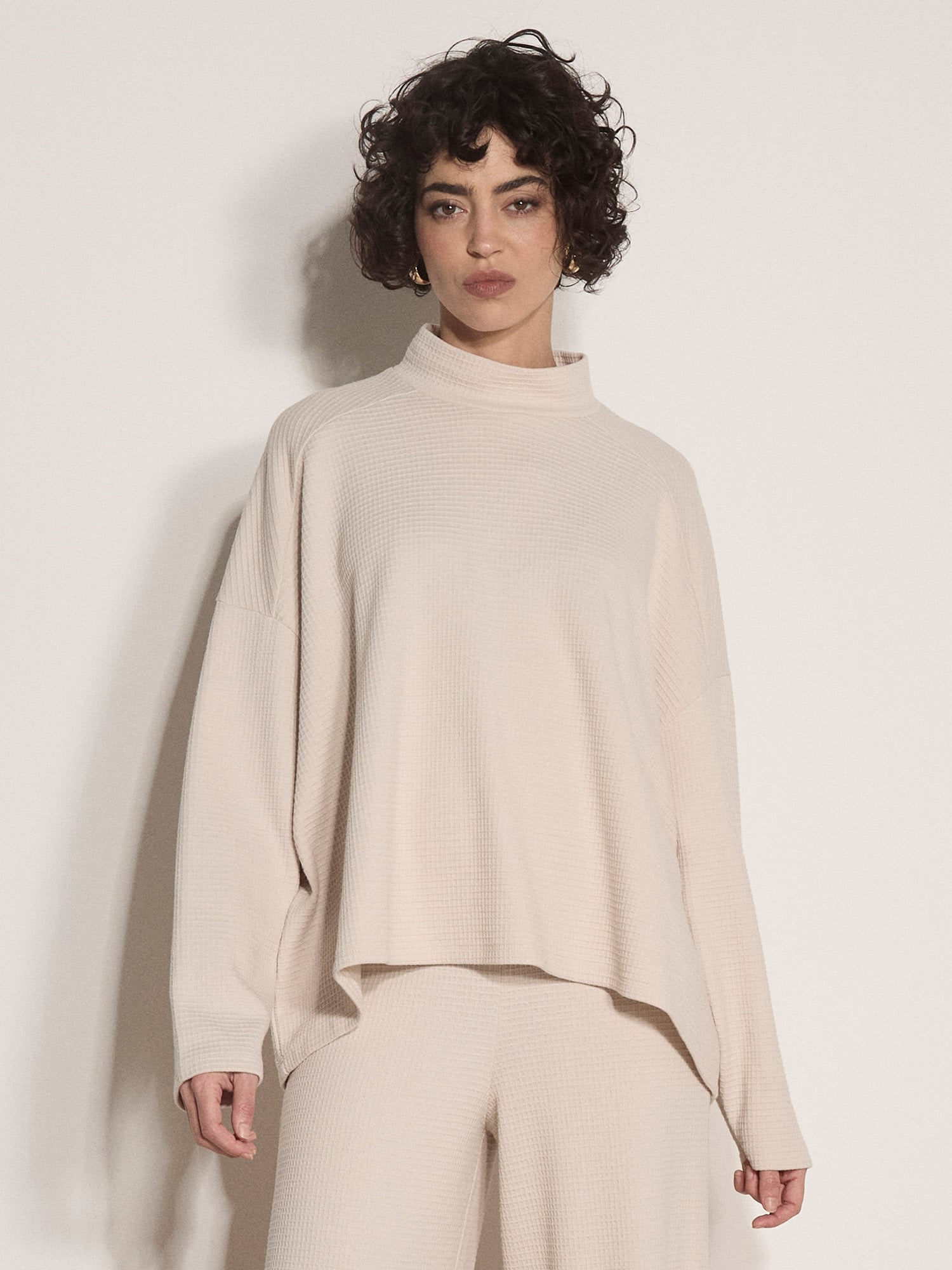 Apricot Tunikashirt »Oversize-Oberteil aus Jersey«