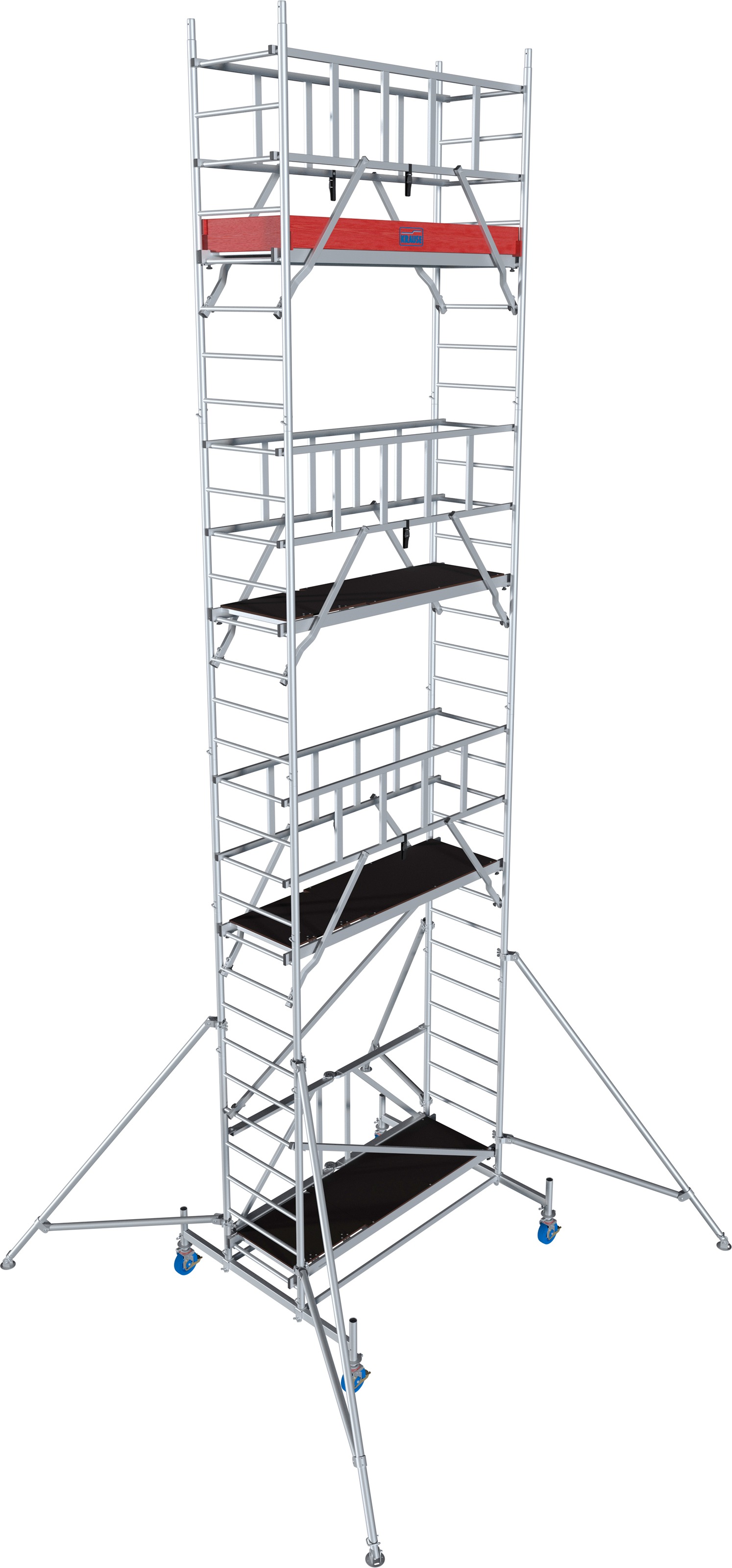 KRAUSE Fahrgerüst "ProTec XS Alu-FaltGerüst", Arbeitshöhe: 8,8 Meter