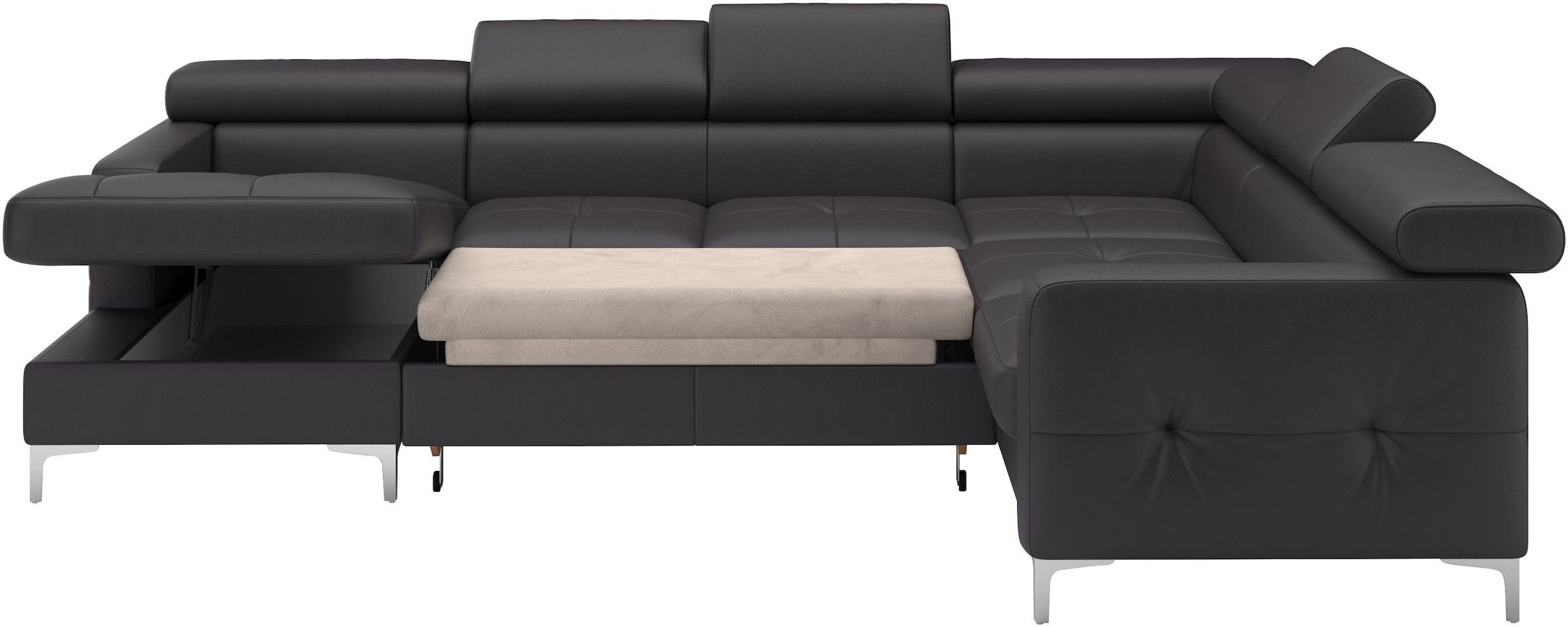 COTTA Wohnlandschaft "Sammy U-Form", mit Kopfteilverstellung, optional mit günstig online kaufen