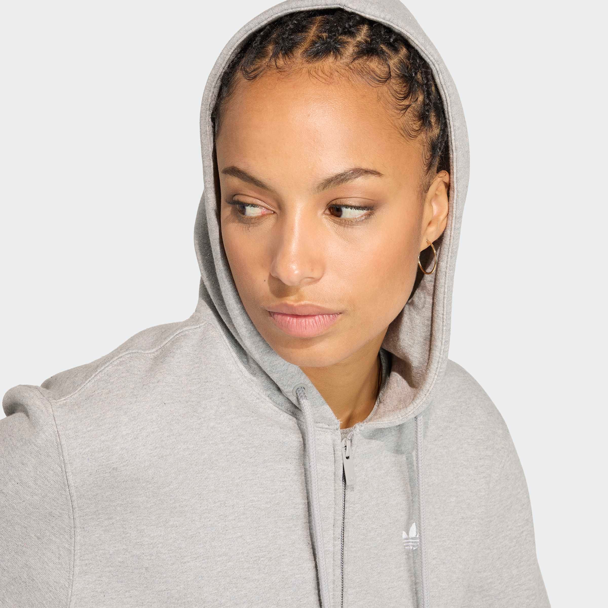 adidas Originals Sweatshirt »ESS FZ HD«, mit Reißverschluss, in normaler Länge

