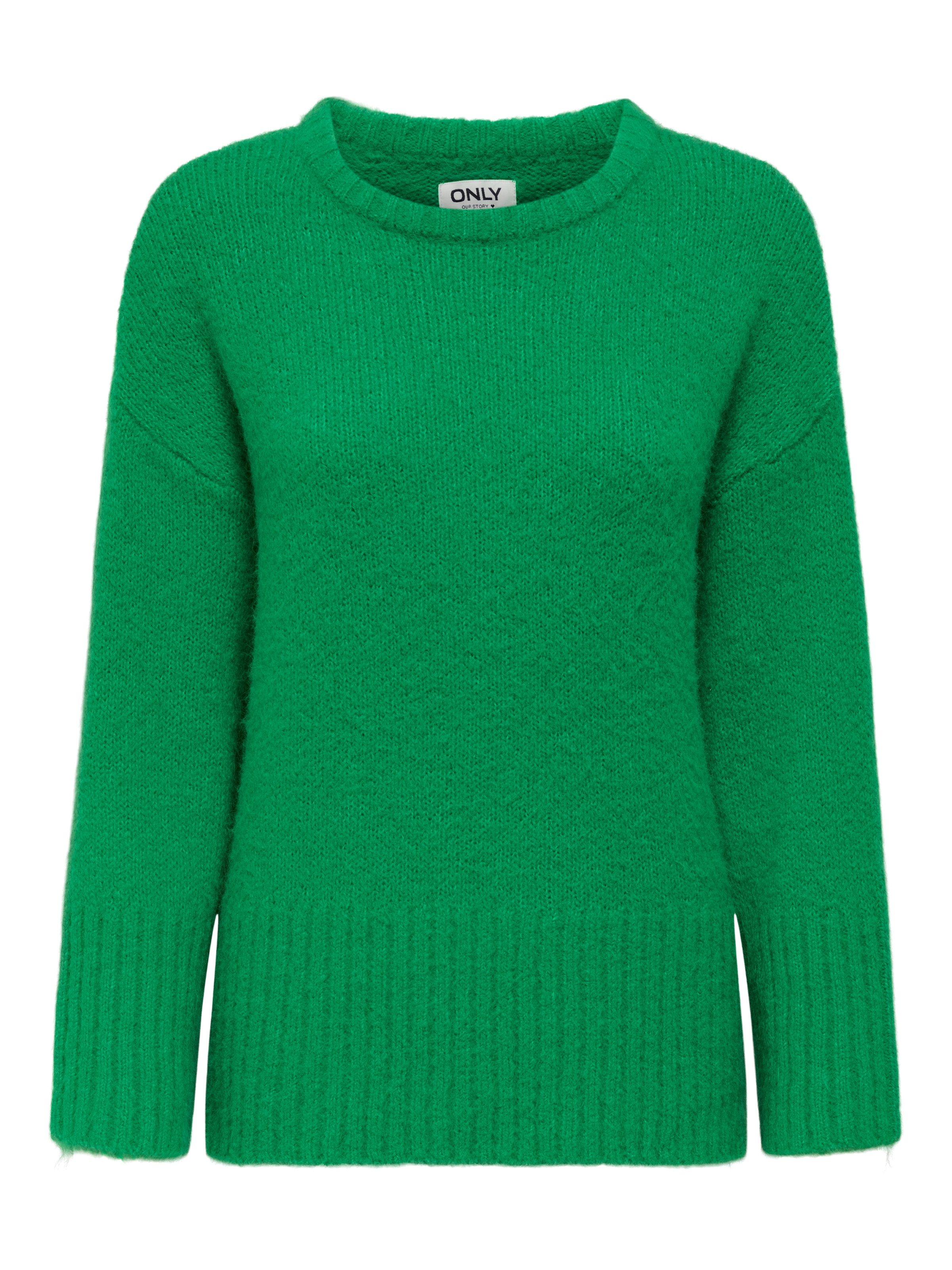 ONLY Rundhalspullover »ONLMAGGIE LIFE LS LOOSE ONEK CC KNT«