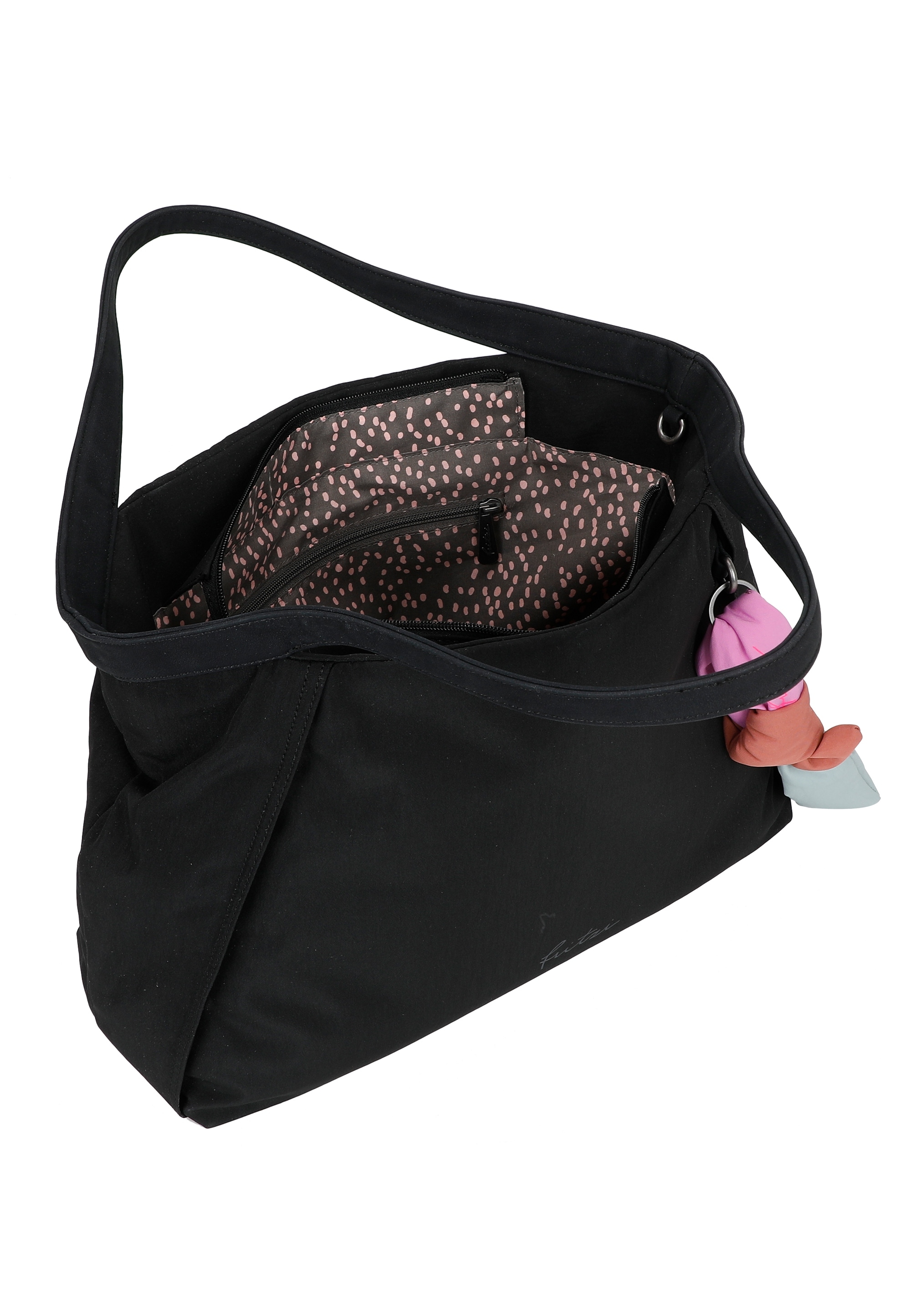 Fritzi aus Preußen Schultertasche »Slouchy«, mit Knotenanhänger