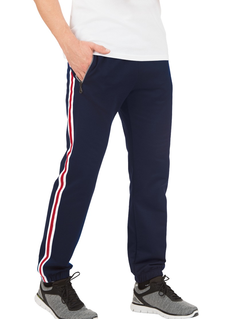 Trigema Sweathose »TRIGEMA Jogginghose mit Seitenstreifen«, (1 tlg.)