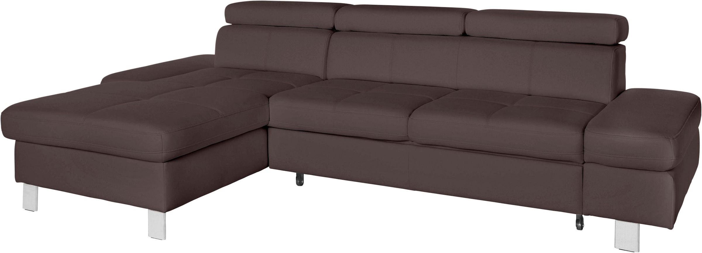 exxpo - sofa fashion Ecksofa "Fiji, hochwertige Detailverarbeitung, Breite günstig online kaufen