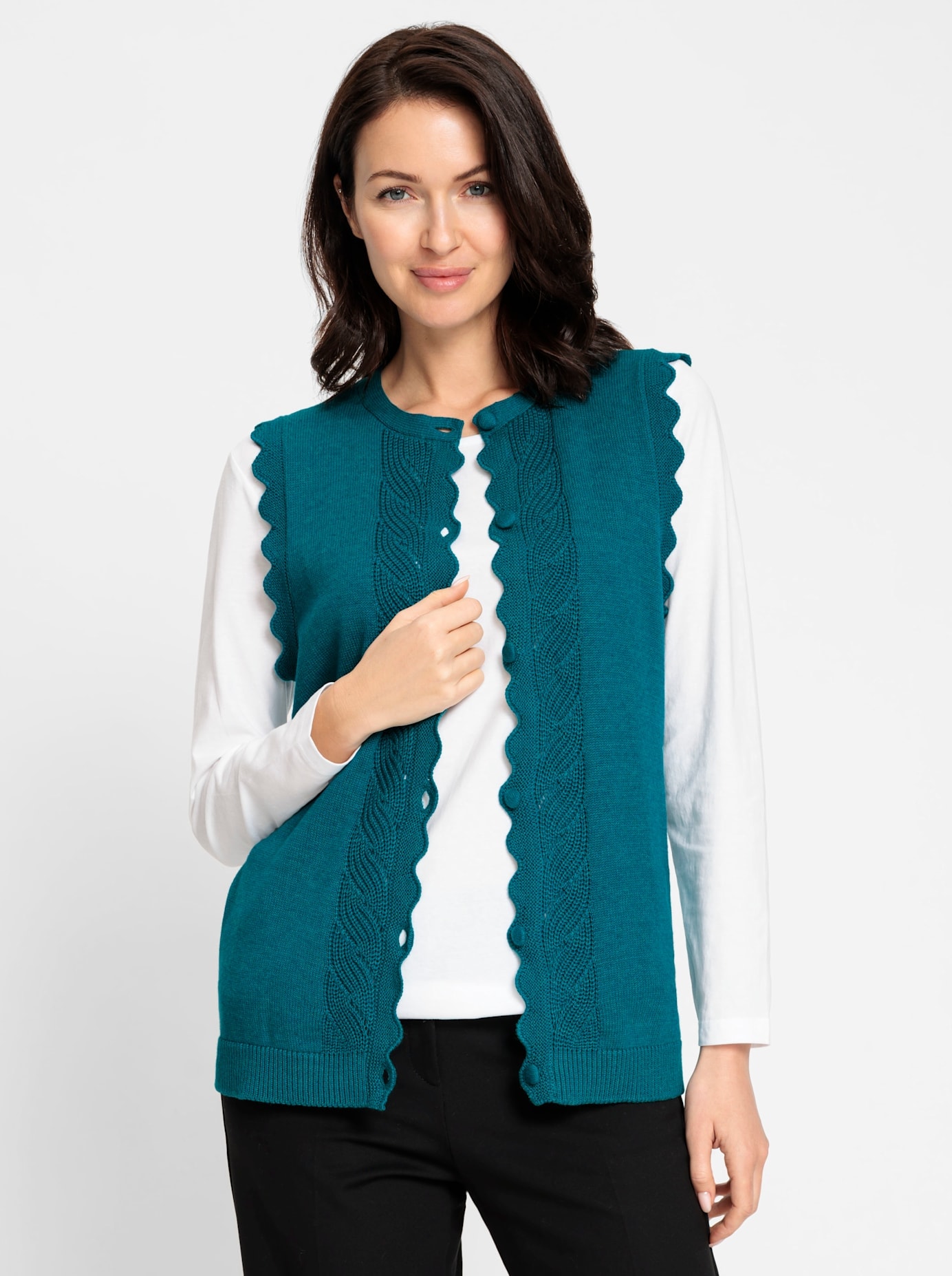 Inspirationen Strickweste günstig online kaufen