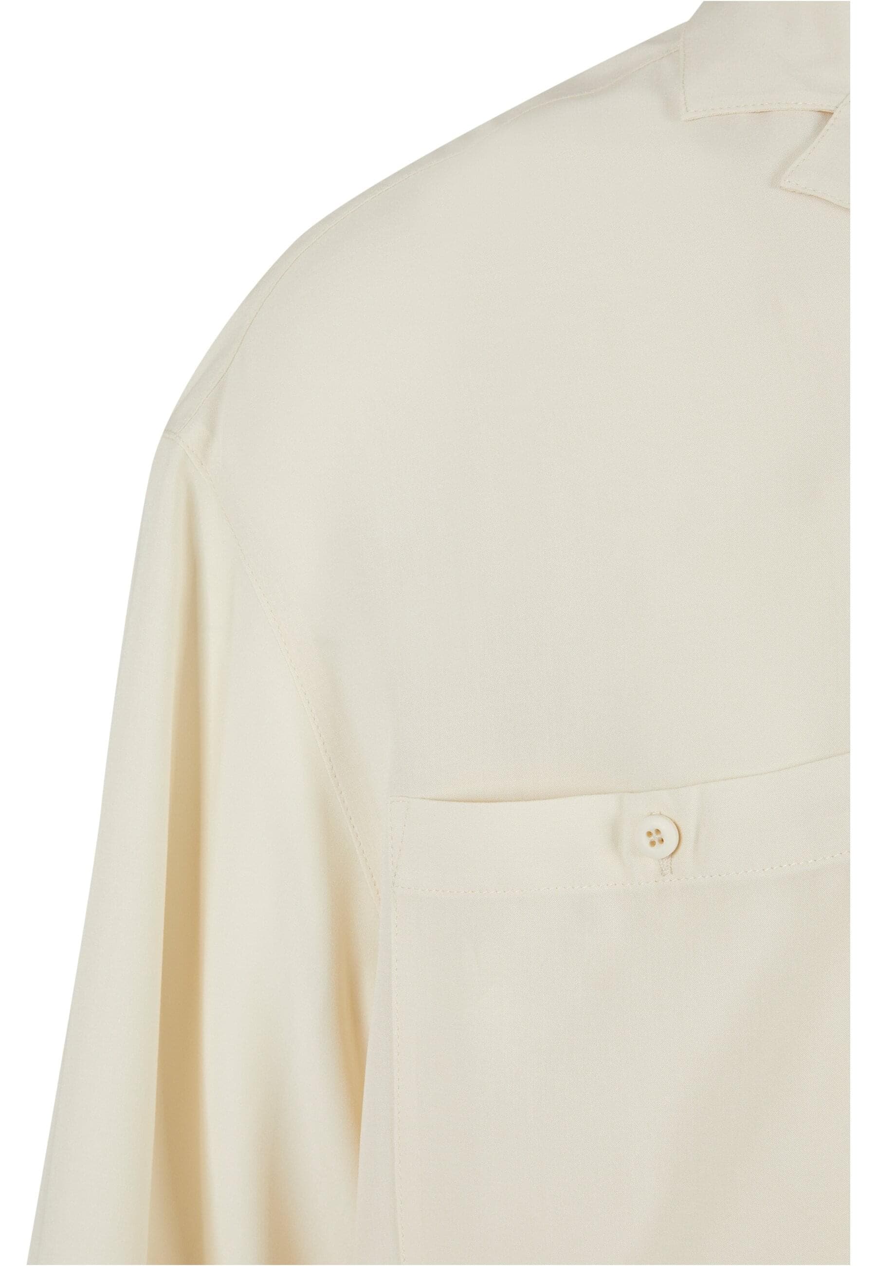 URBAN CLASSICS Langarmhemd »Urban Classics Herren Oversized Resort Shirt«, (1 tlg.)