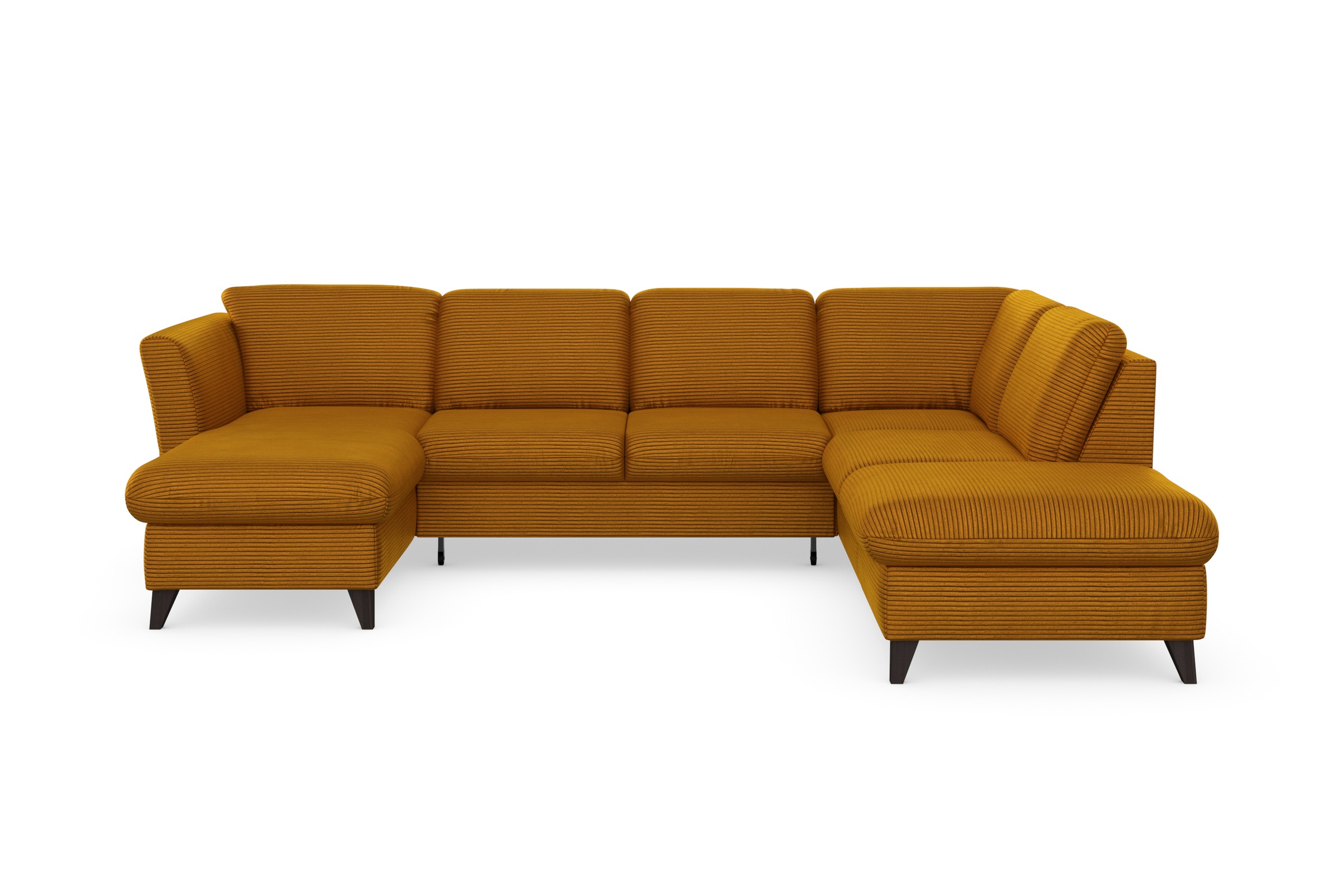 Home affaire Wohnlandschaft "Trelleborg U-Form" wahlweise mit Bettfunktion günstig online kaufen