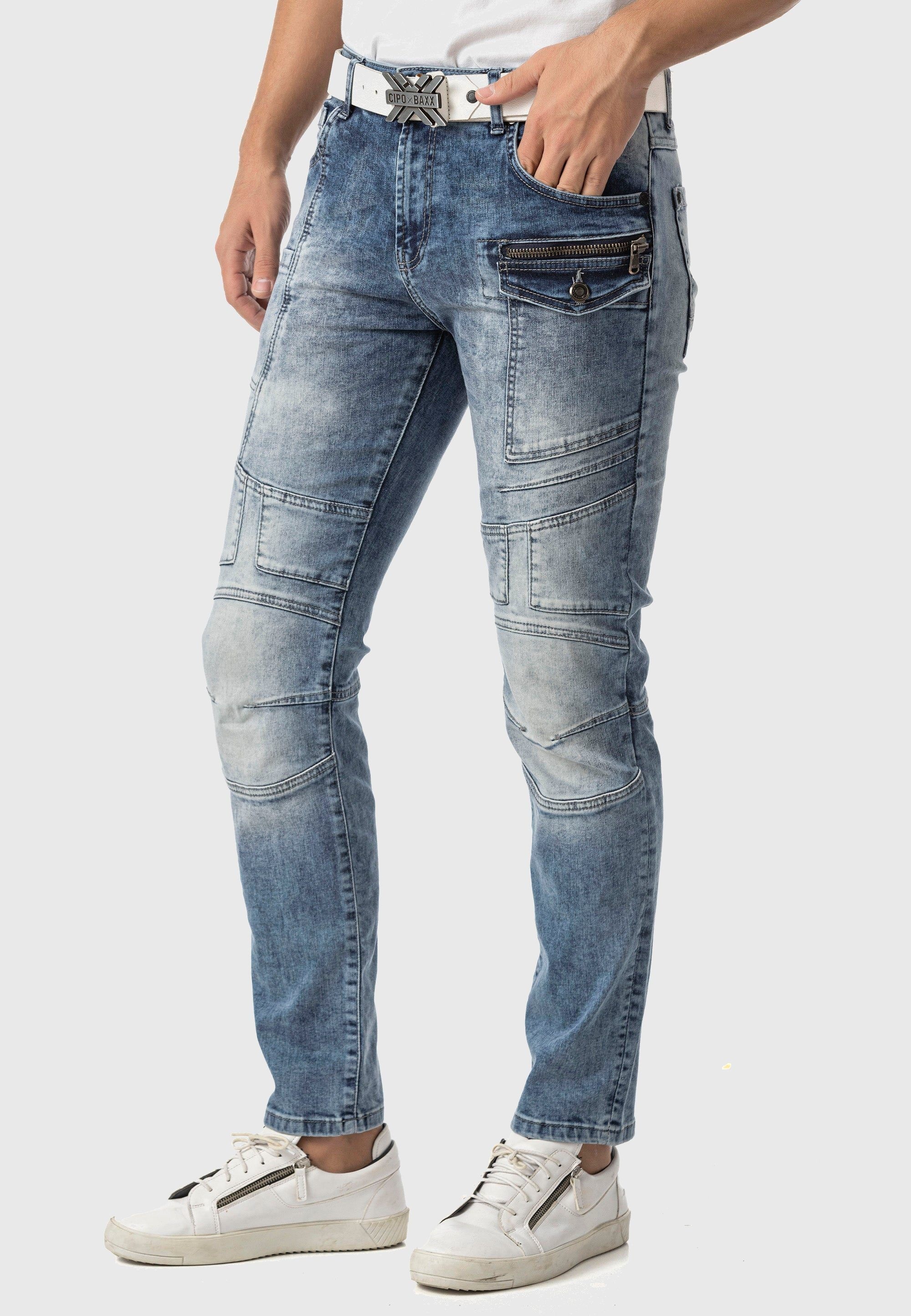 Cipo & Baxx 5-Pocket-Jeans »Jeans«, im trendigen Design
