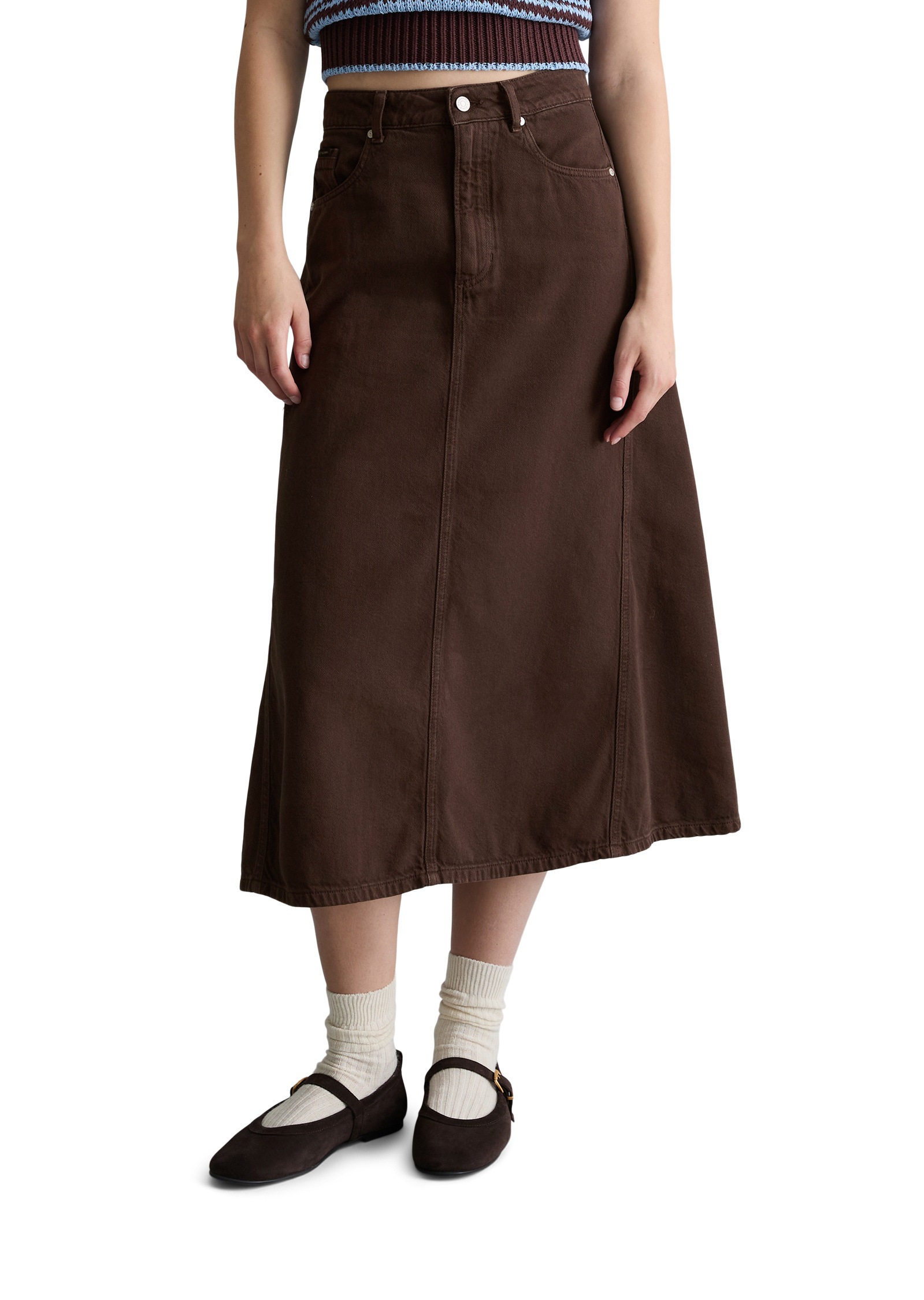 Marc OPolo DENIM Jeansrock "aus Organic-Cotton-Lyocell-Mix"