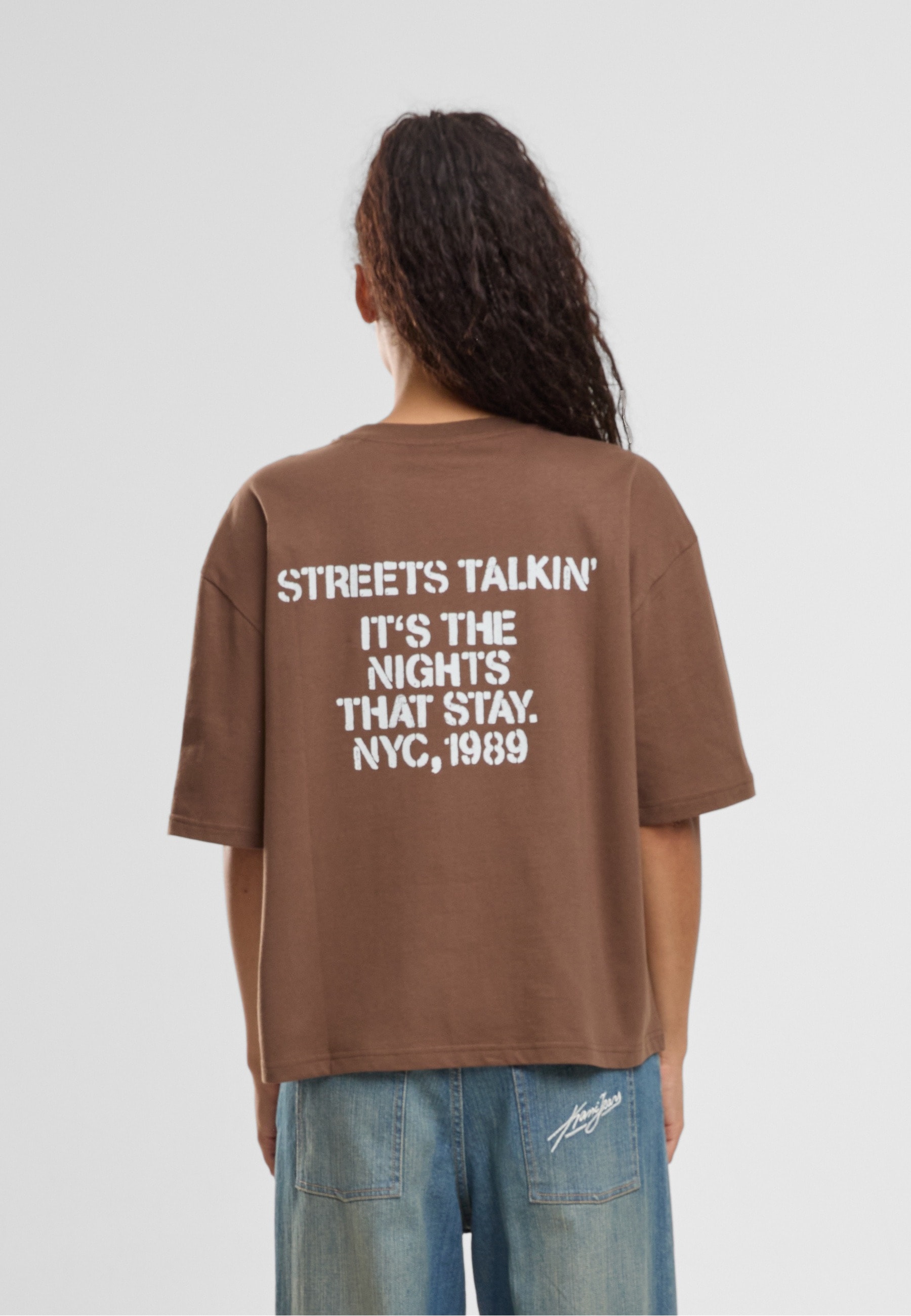 Karl Kani T-Shirt »Karl Kani Signature Stencil Peached Oversized T-Shirt« 1