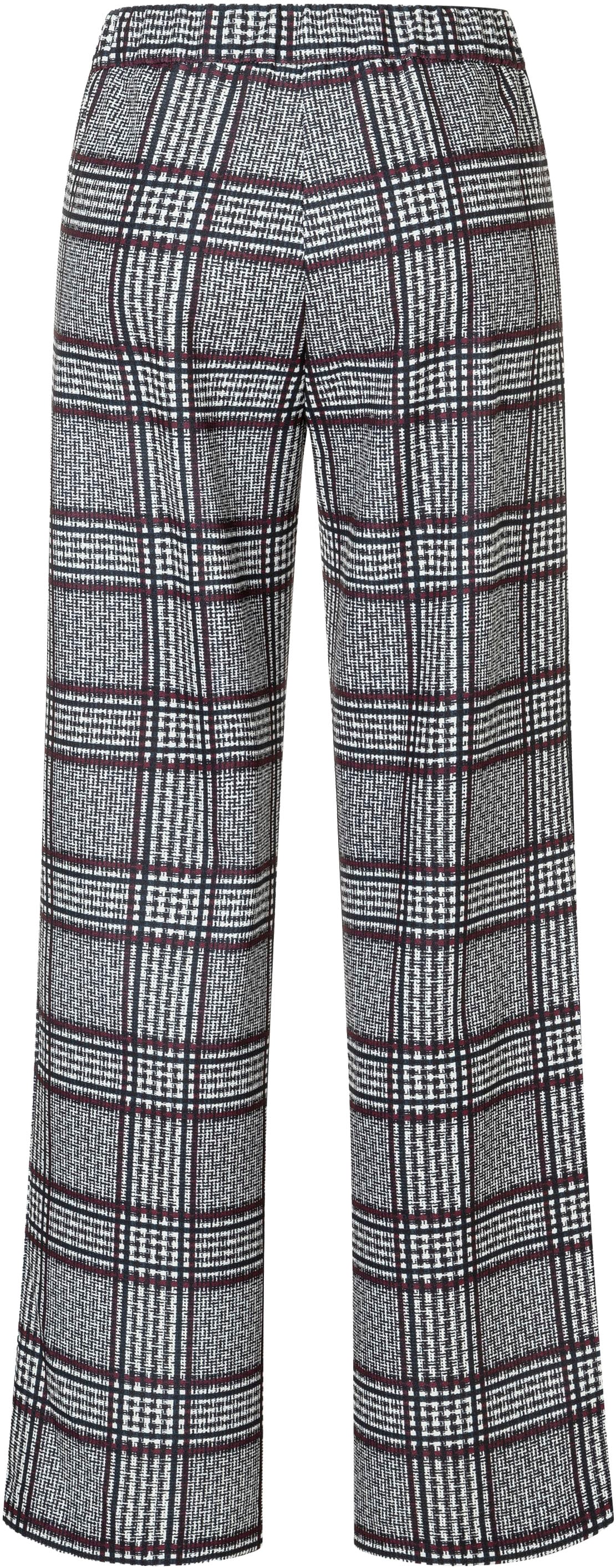 MAC Stoffhose »CHIARA«, Sommerhose mit All-Over Print