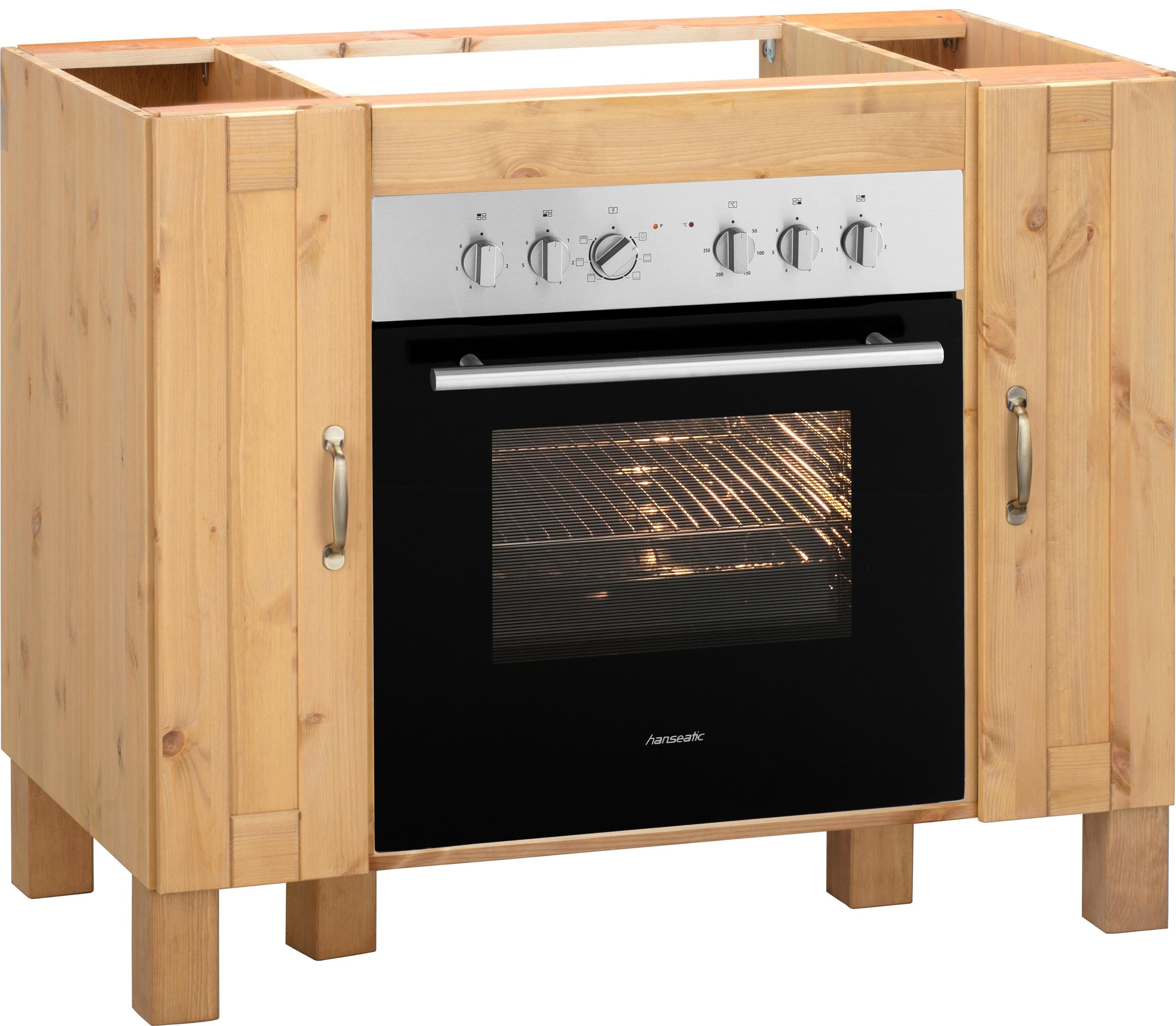 Home affaire Herdumbauschrank »Alby« Breite 100 cm ...
