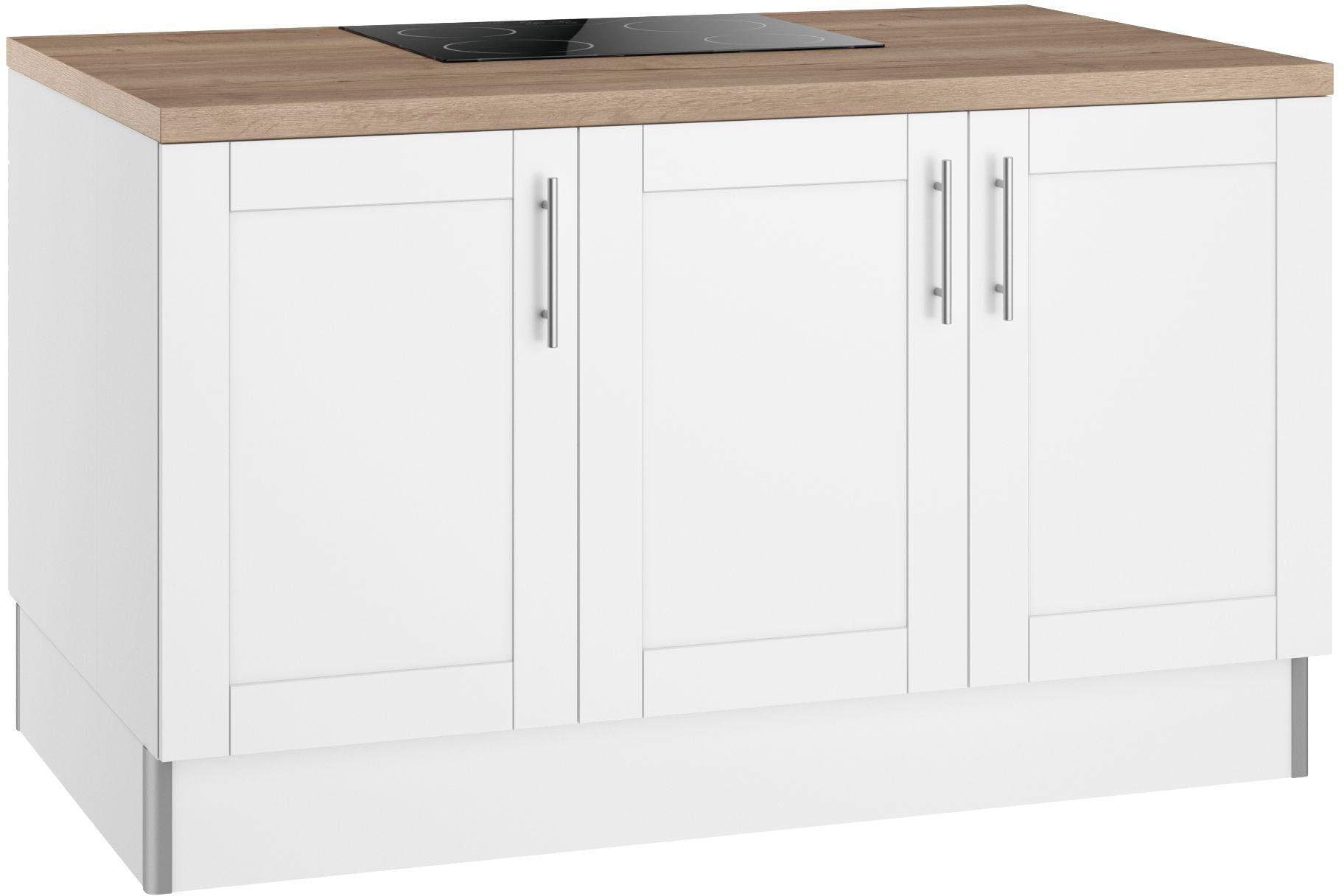 KOCHSTATION Pantryküche "KS-Ahus", Kücheninsel, Breite 150 cm, wahlweise mi günstig online kaufen
