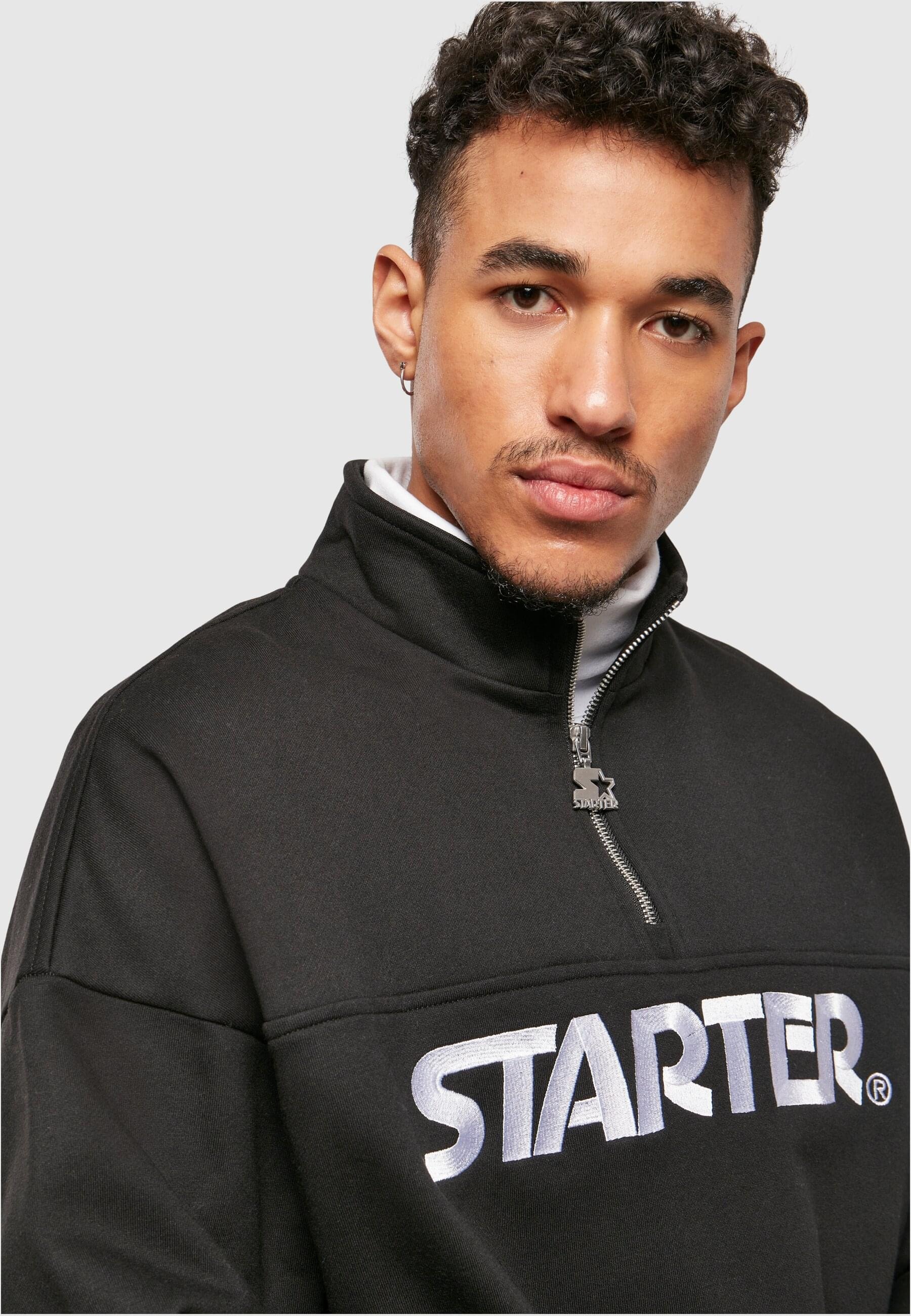 Starter Black Label Sweatjacke »Starter Black Label Herren Starter Heavy Color Block Troyer«