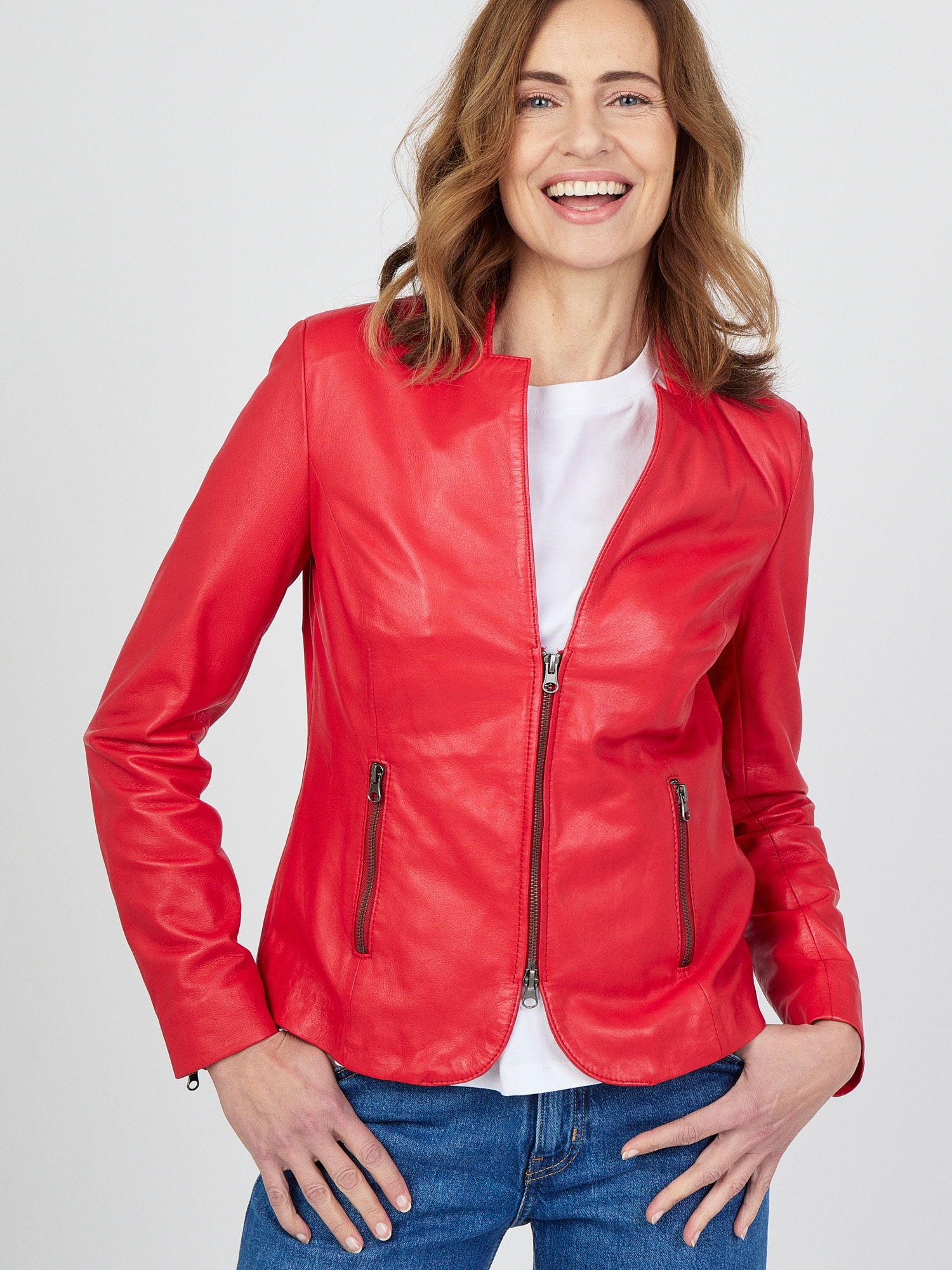 JCC Lederjacke »Lida«