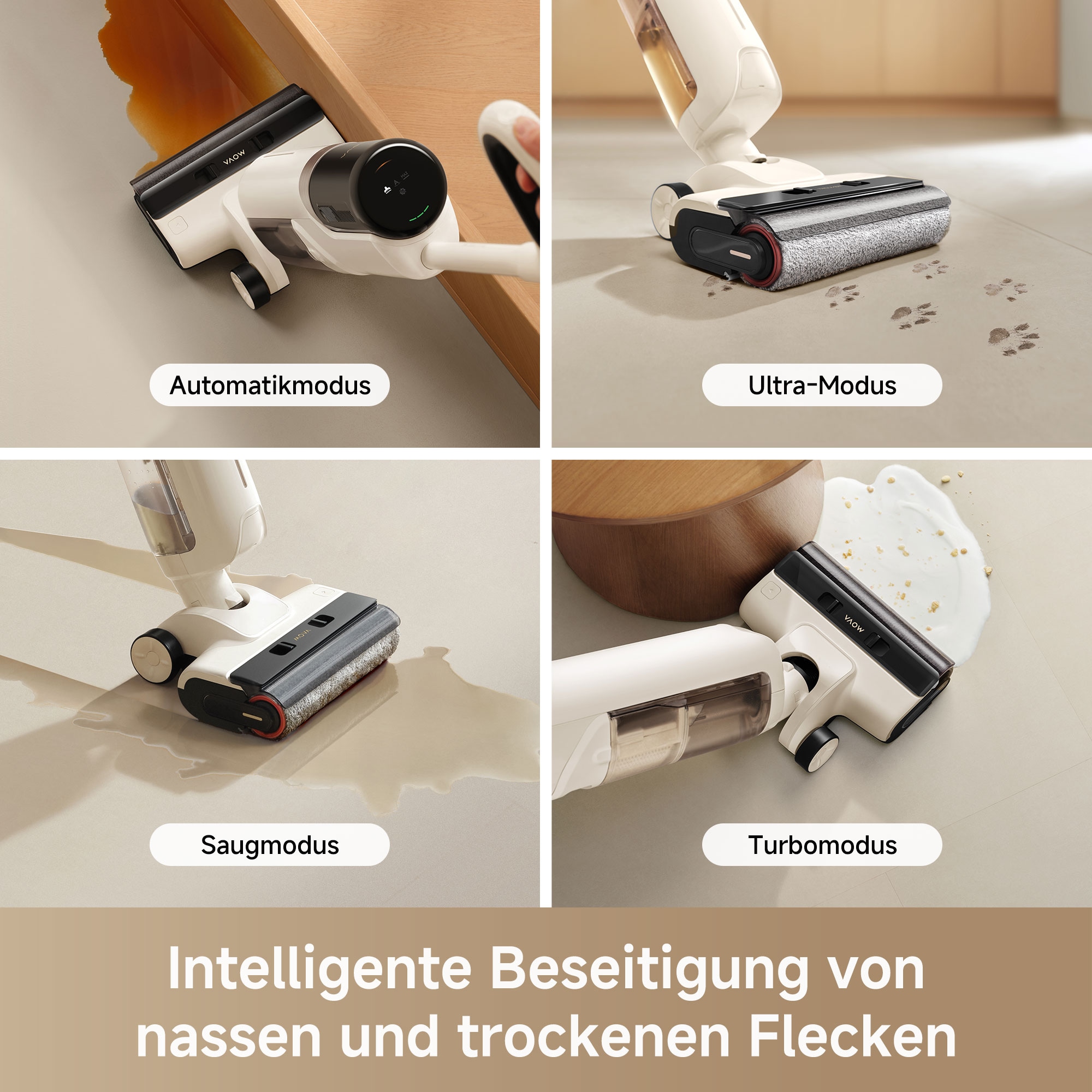 Dreame Nass-Trocken-Sauger »Mova K30«, 18.000Pa Saugleistung / Selbstreinigung / Schmutzerkennung