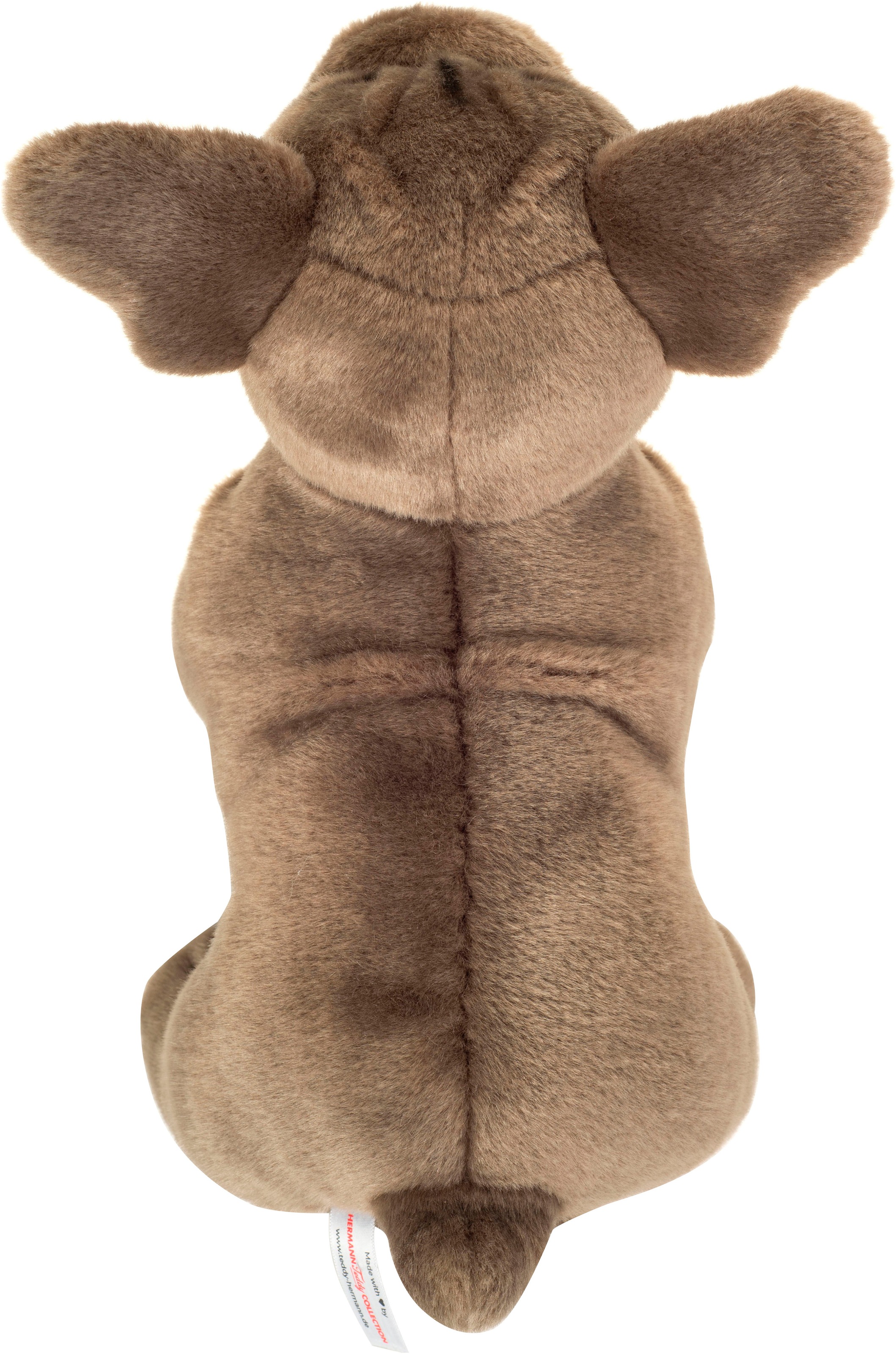 Teddy Hermann® Kuscheltier »Französische Bulldogge, stehend, 30 cm, grau« zum Teil aus recyceltem Material
