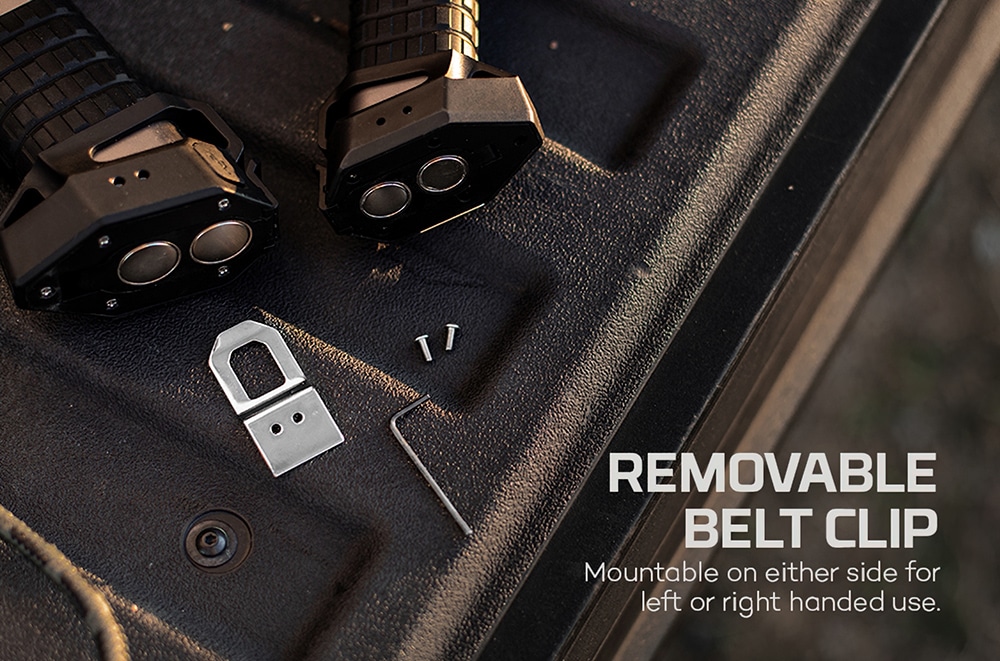 NEBO LED Taschenlampe »Nebo LUXTREME SL100« Set, Taschenlampe inkl. Ladekabel, 2 Stk. tlg. Leuchtet bis zu 1,6 km weit!