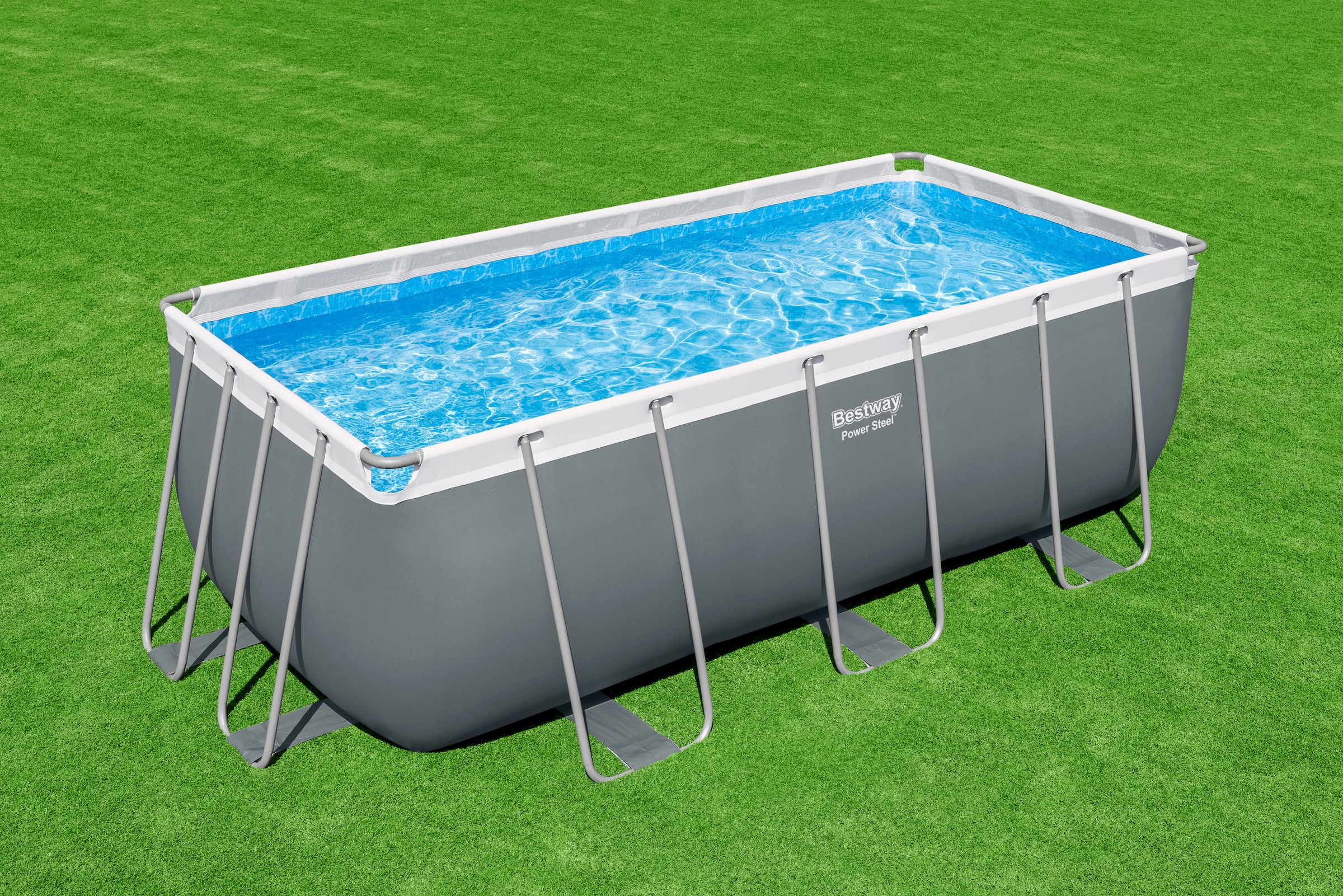 Bestway Framepool "Power Steel™", (Set), Frame Pool mit Filterpumpe 412x201 günstig online kaufen