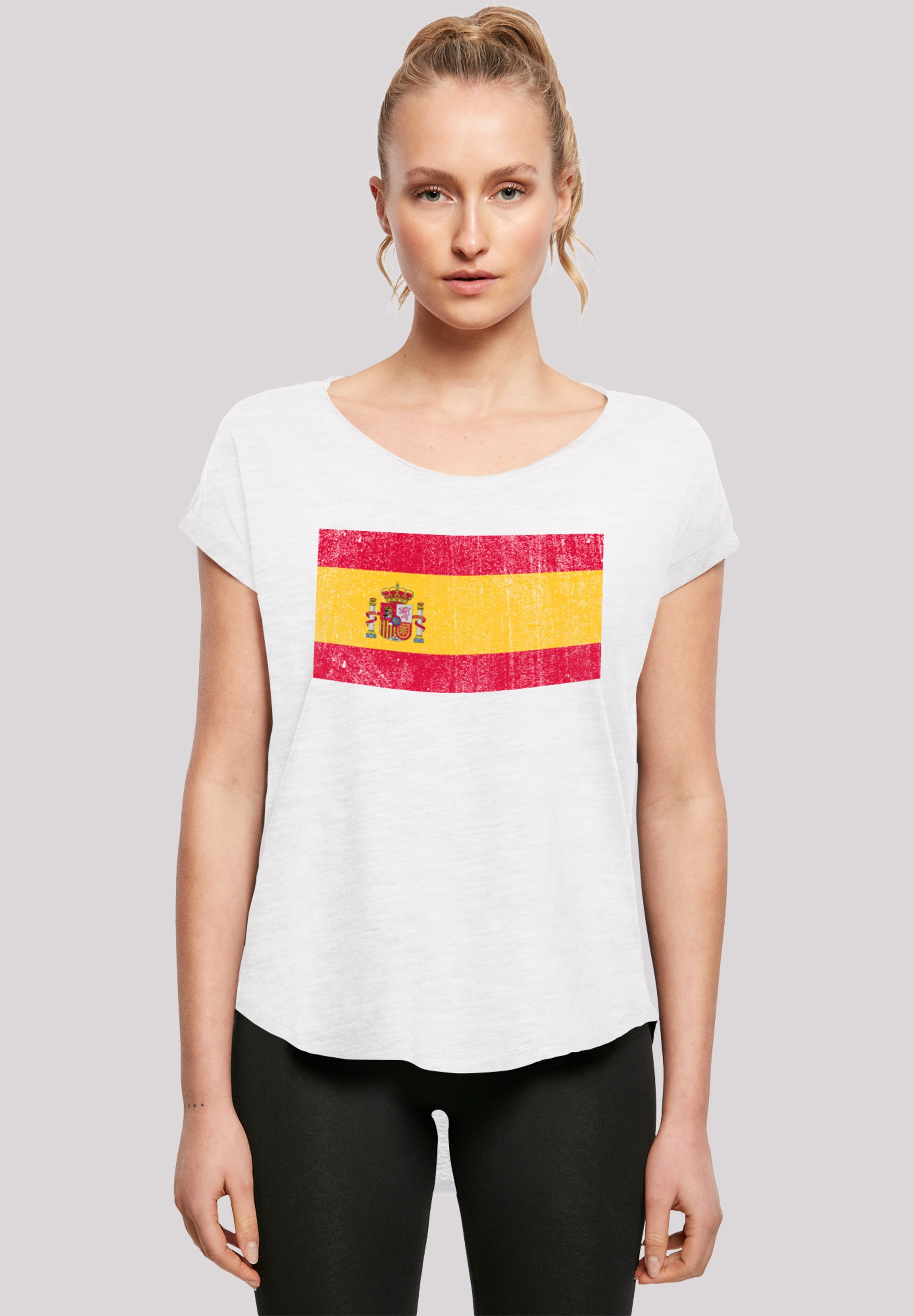 F4NT4STIC Marškinėliai »Spain Spanien Flagge dis...