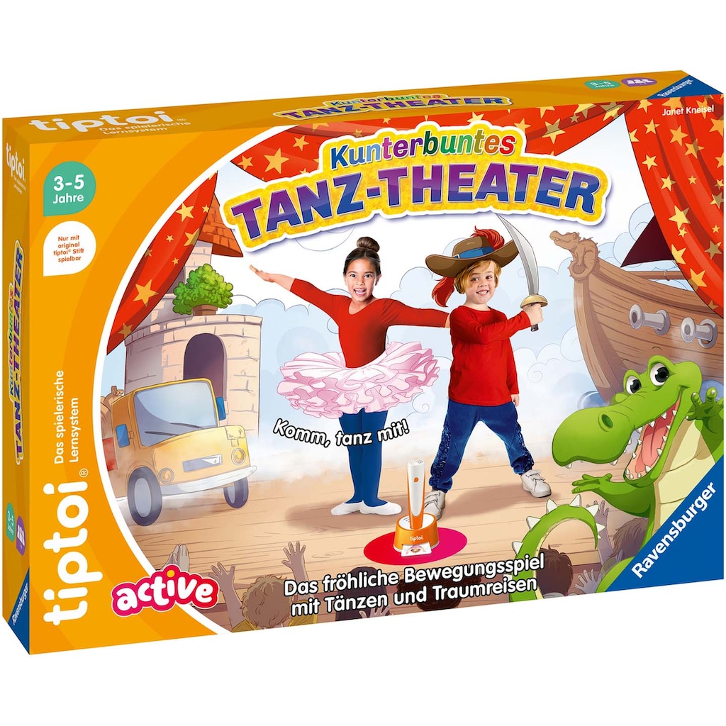 Ravensburger Spiel »tiptoi® ACTIVE Kunterbuntes Tanz-Theater«