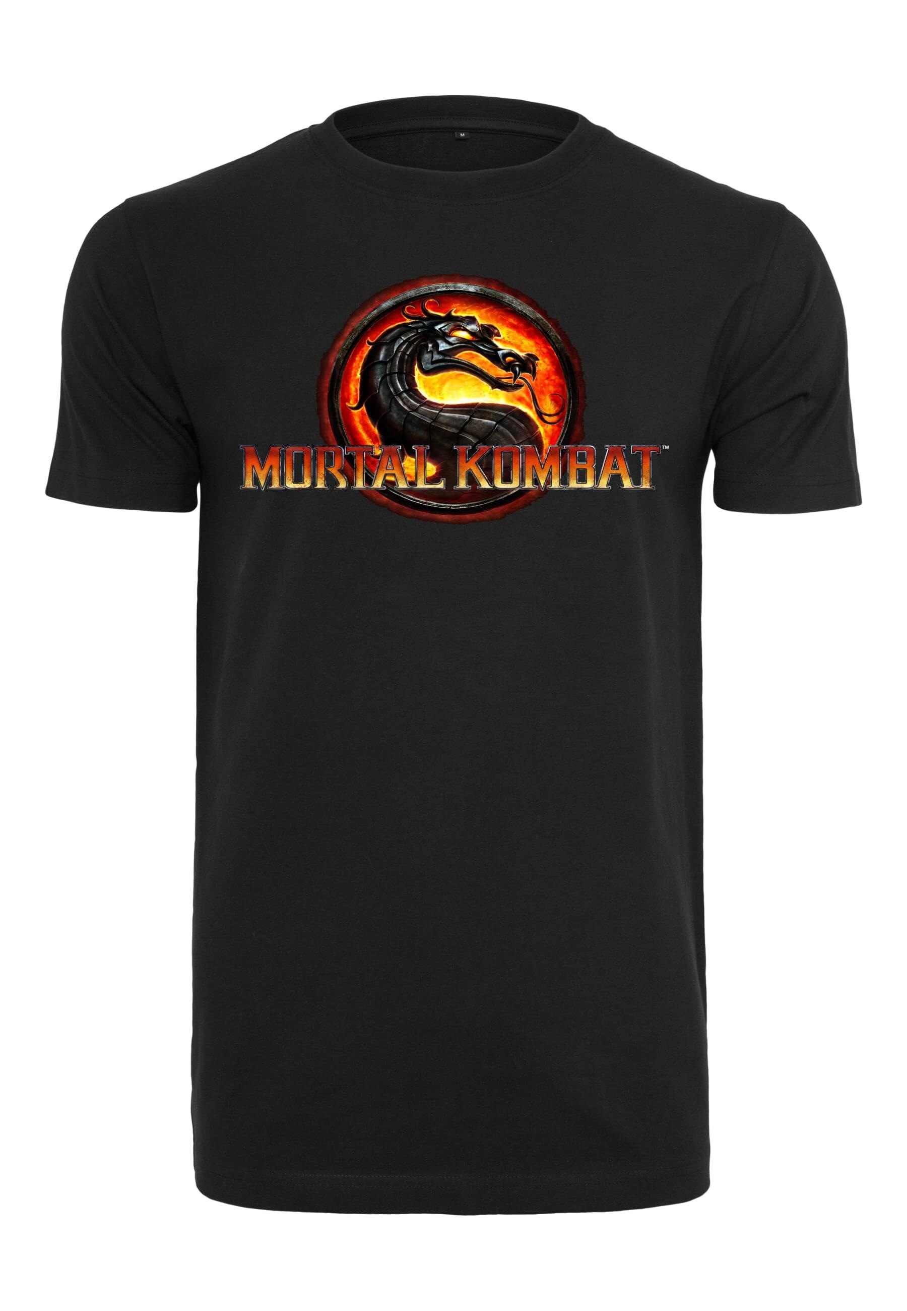 Merchcode T-Shirt "Merchcode Herren Mortal Kombat Logo Tee"